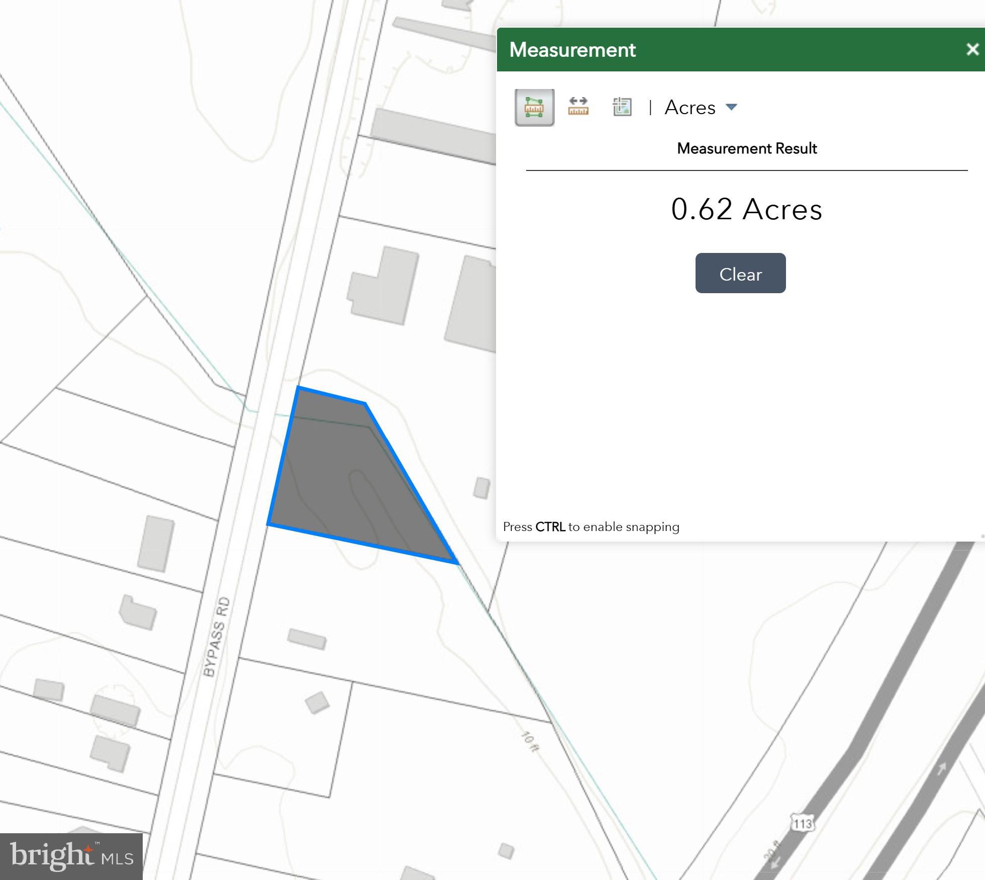 Lot will need survey, mapping suggest the lot is .6+ acres while sdat shows q12,000 sqft. With that size the lot meets the county minimum for residential build. lot package available. 0 Bypass Rd. 806 5th St. 618 Clarke, 415 Oxford, 2027 Clementine