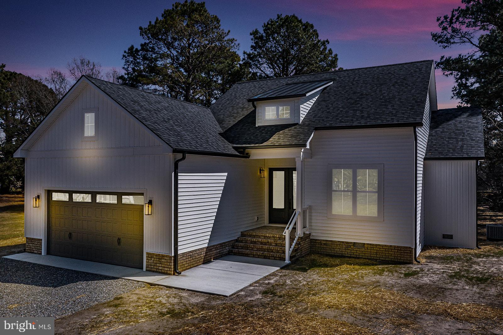 Custom New construction! This modern Craftsman Style Home was just completed in the sought-after Chesapeake Harbor water-access community. Coastal living at its best in Virginias Northern Neck area!. Gorgeous home with all the bells and whistles with an open concept design, vaulted ceilings, 3 bedrooms, 2 full baths, 2 car insulated garage, and a covered deck and so much more to see in person. The home features many high-quality finishes such as custom cabinetry, GE Profile stainless steel appliances, premium Quartz counter and vanity tops, luxury plumbing fixtures, exclusive tile selections, and luxury vinyl plank flooring (LVP). The mudroom has a built-in hall tree with a bench, the master bedroom has a nice-sized walk-in closet, walk-in pantry, double vanities, 9 ceilings, and 6" baseboards in all rooms. The home is situated on a 0.52-ac cul-de-sac lot in a golf-cart friendly and amenity-filled community. Enjoy Chesapeake Harbors private sand beach with a pier recreational park with a pavilion, playground, and other amenities. This amazing community is conveniently located next to one of the best marinas in the NNK area, Ingram Bay Marina, which offers boat slips and boat storage year-round. Shopping and restaurants are nearby in the surrounding towns of Reedville and Kilmarnock. Breezeline high speed internet is available. Start making Fantastic Memories in your NEW Home at 71 Keel Court !