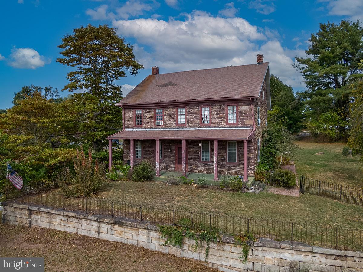 Welcome to historic 3059 Peters Mountain Rd. This circa 1820 farmhouse and wayside inn, situated on 4 bucolic acres, is the perfect setting for home life or a B&B. An impressive, solidly constructed stone structure with large public and private spaces, high ceilings, and large windows, this home will leave an immediate and lasting impression. Property is being sold in "As is" condition.
