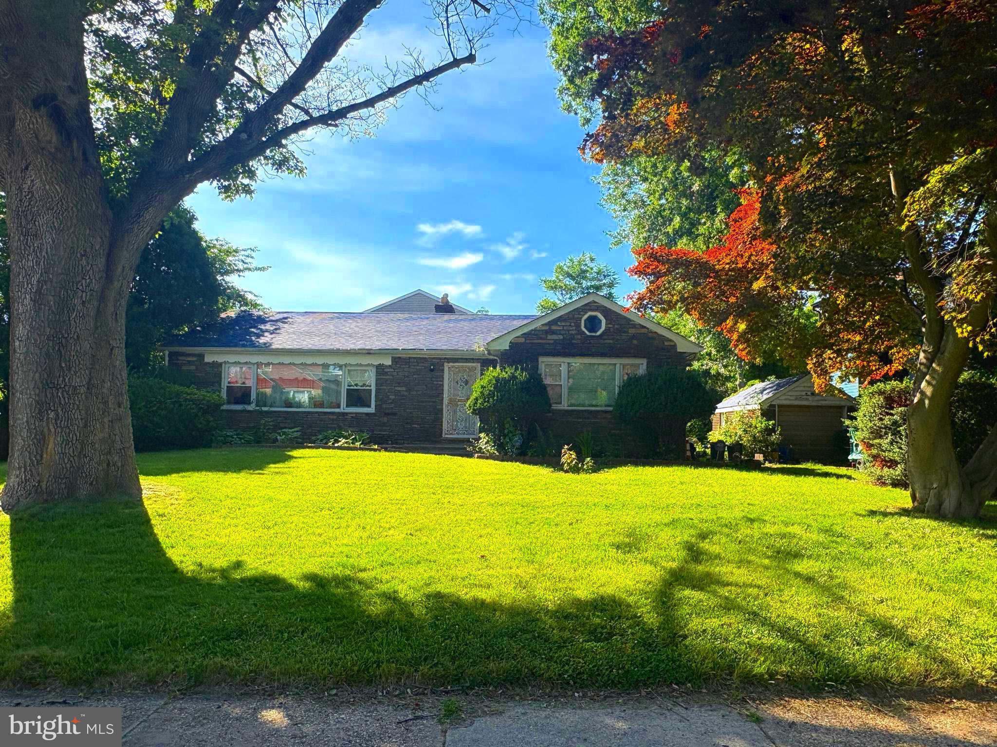 Rare Find! Raised Rancher home in desirable Mt Airy area. Spacious home with great layout & character. The possibilities are endless with your tlc. 
Beautiful open land with cherry blossom tree. Convenient one floor living. Full basement. Waiting for your upgrades.
