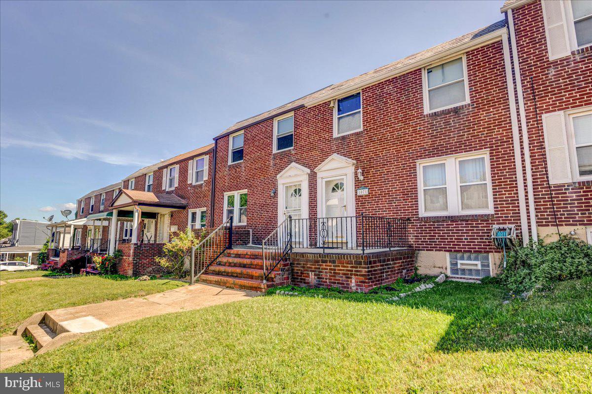 Welcome to this move-in ready home, on a charming one-way street, located in the Wilhelm Park community of Baltimore city. This inviting residence offers 1,330 above-ground square feet, a 665-square-foot basement, and two full baths. Highlights include a galley kitchen, separate living and dining rooms, generously sized bedrooms with the primary bedroom having double doors and closet space. The home has new HVAC and ductwork installed in 2025, hardwood floors throughout, a welcoming front porch, and a spacious fenced rear yard that offers both privacy and room to enjoy. The home is in good condition and waiting on a new owner. Fence and microwave being sold as is. Schedule your tour today!