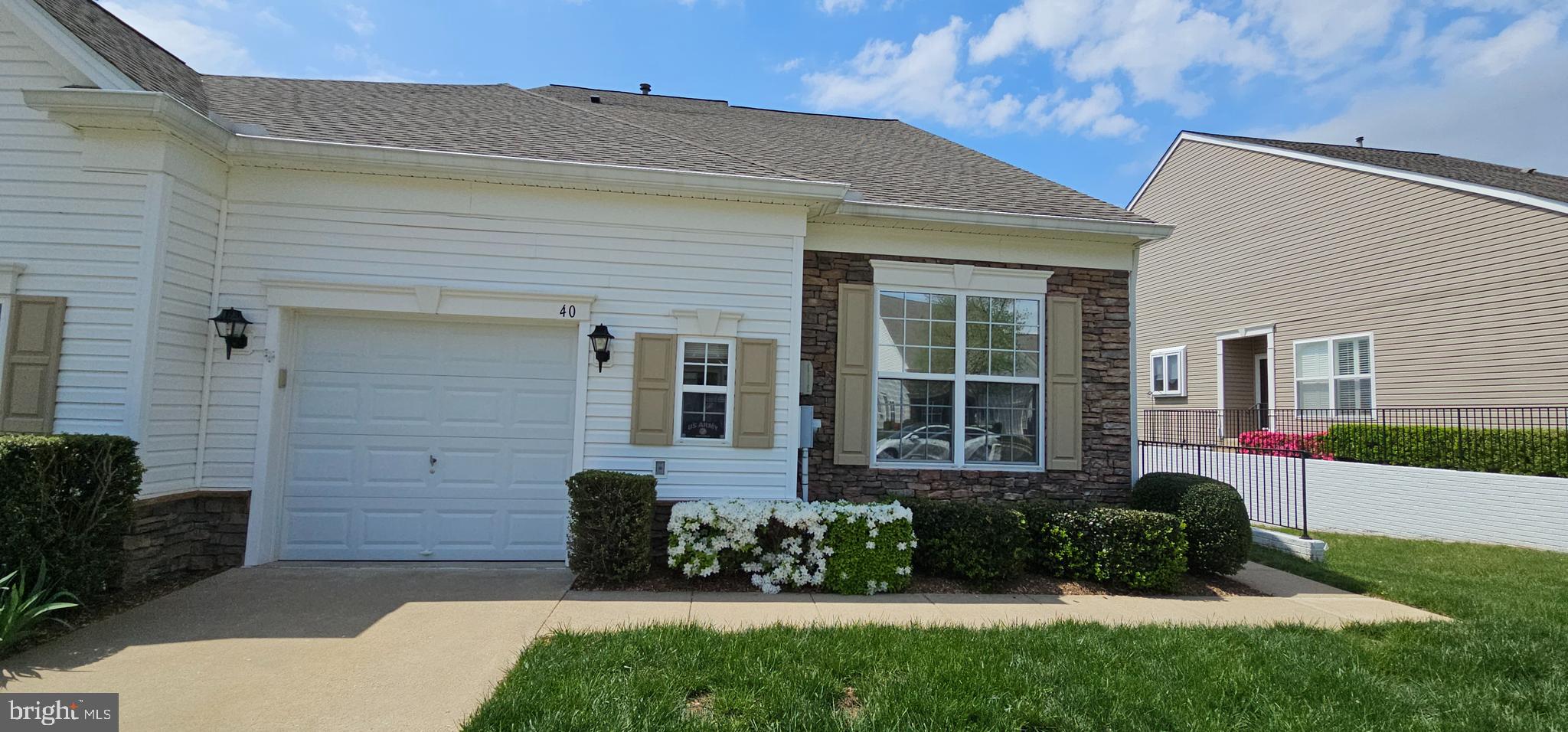 Charming End-Unit Villa in Falls Run – 2 Bed, 2 Bath | 1,545 Sq Ft + Unfinished Basement

Welcome to this beautifully maintained 2-bedroom, 2-bathroom with an office/den end-unit villa in the highly desirable 55+ community of Falls Run. Built in 2005 and offering 1,545 square feet of comfortable living space, this home combines low-maintenance living with thoughtful features and future potential.

Enjoy an open and inviting layout with abundant natural light throughout. The living room opens to a private deck equipped with a retractable sunshade—perfect for morning coffee or evening relaxation. Downstairs, the spacious unfinished basement offers endless possibilities, along with a walk-out patio for additional outdoor living.

As an end unit, this villa offers extra privacy, enhanced views, and a peaceful atmosphere.

Falls Run residents enjoy an array of amenities including a clubhouse, fitness center, indoor and outdoor pools, walking trails, and a variety of social and recreational activities.

Don’t miss this opportunity to live in one of the area’s most vibrant active adult communities!