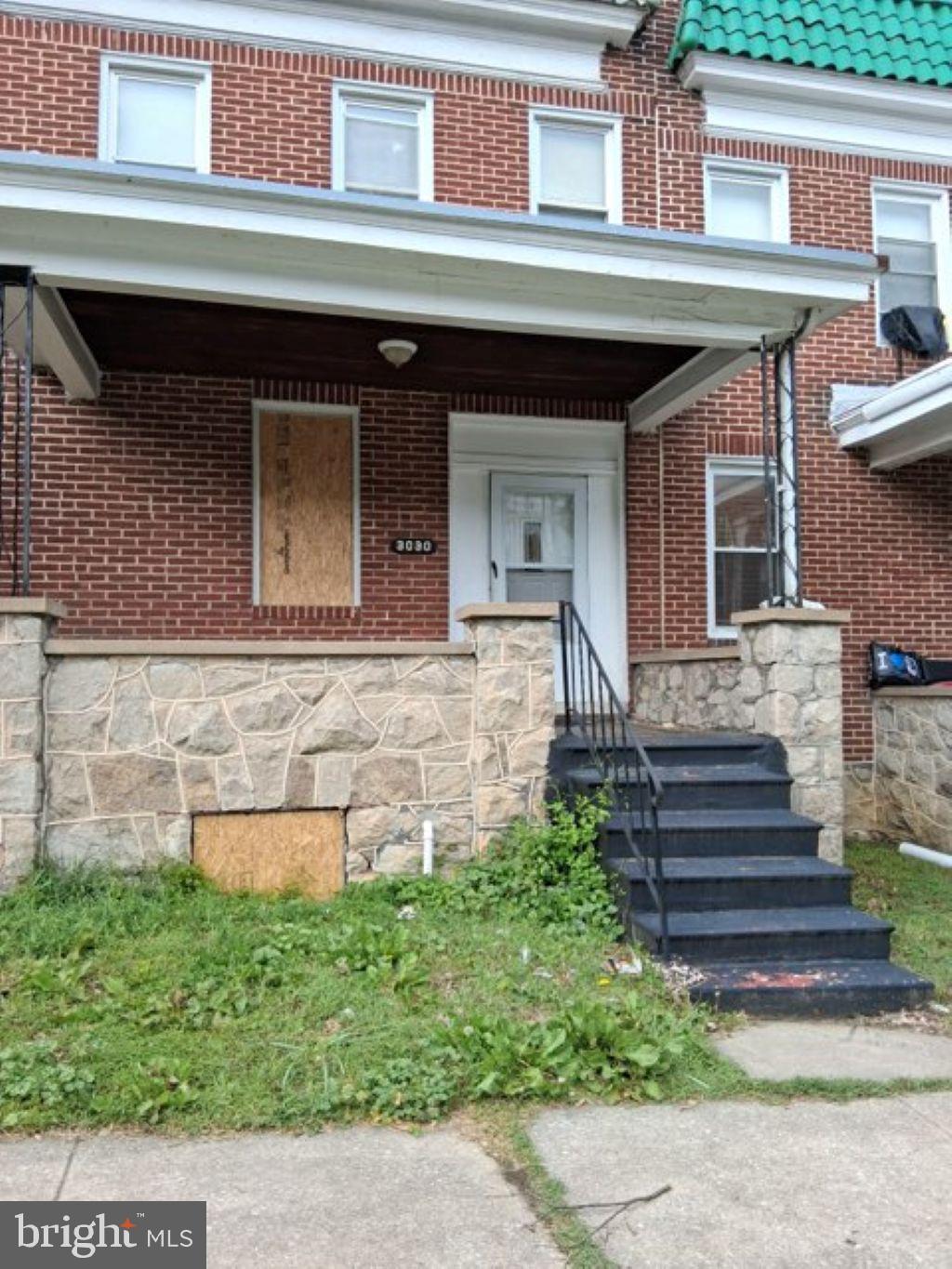 Investor special with strong upside potential! This 3-bedroom, 1 full bath and 1 half bath home offers a solid layout with hardwood floors throughout, a spacious kitchen, in-unit washer and dryer hook-up, and a one-car garage In rear.. Renovation is needed—perfect for investors or buyers looking to customize and add value. Situated in a quiet neighborhood with access to a nearby playground, this property is conveniently located near public transportation, shopping, and Coppin State University—making it an excellent opportunity for rental income or resale.