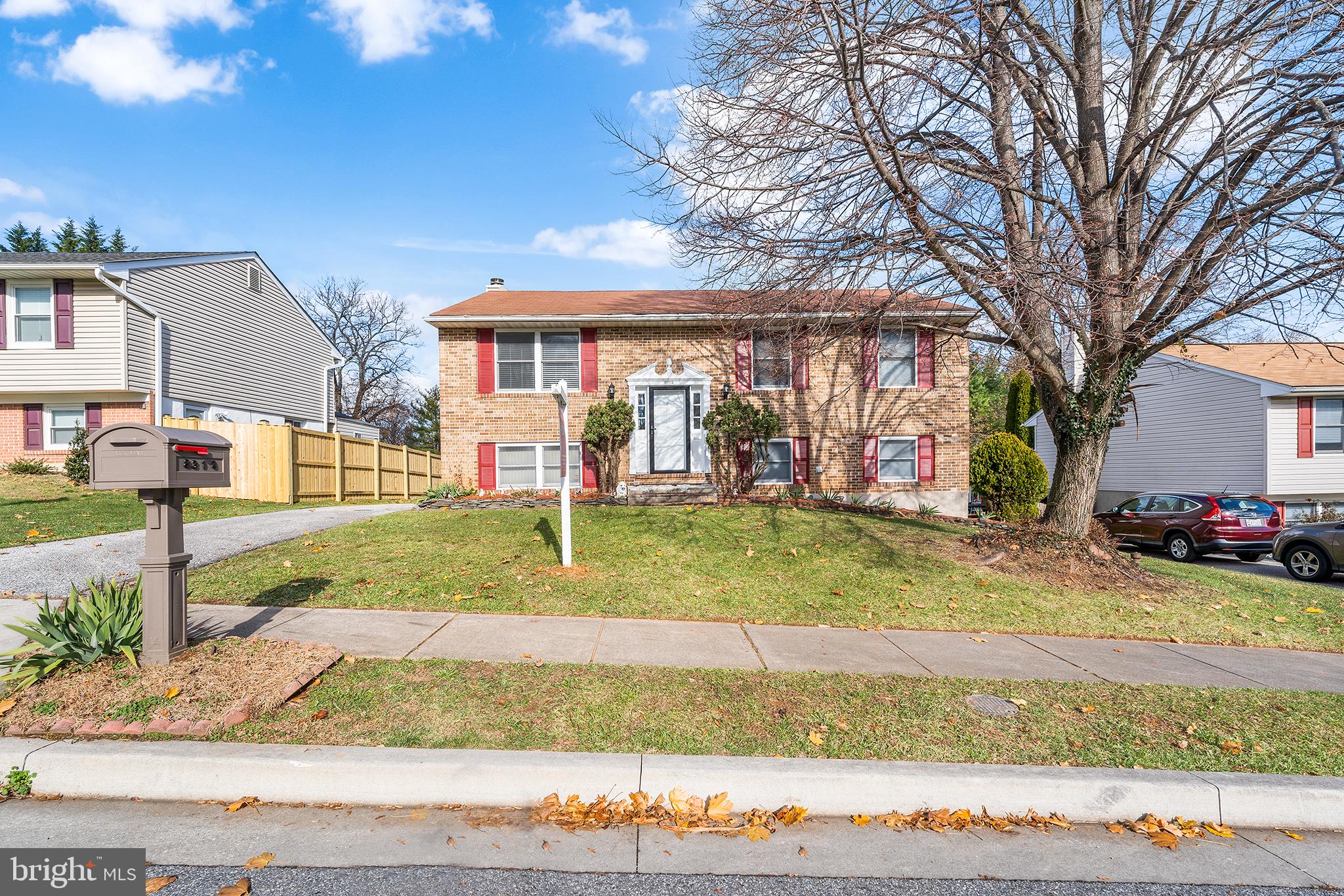 Here’s your chance to own this Beautifully Refreshed SFH in a Well Desired Community! Features 4 bedrooms and 3 Full bathrooms! Open layout, new carpet & freshly painted. The Upper level has a spacious living room, separate dining room that’s open to the kitchen and 3 well appointed bedrooms including the Primary Bedroom with an en-suite bathroom. The Finished lower level features a cozy fireplace and spacious open recreation room along with the 4th bedroom and a full bathroom; this is the perfect In-Law Suite or Guest Quarters! The Spruced up exterior features a large deck that overlooks the sprawling fenced-in backyard; perfect for entertaining! Parking is a breeze with your private driveway. Nothing to do here but move in and enjoy. Welcome Home!