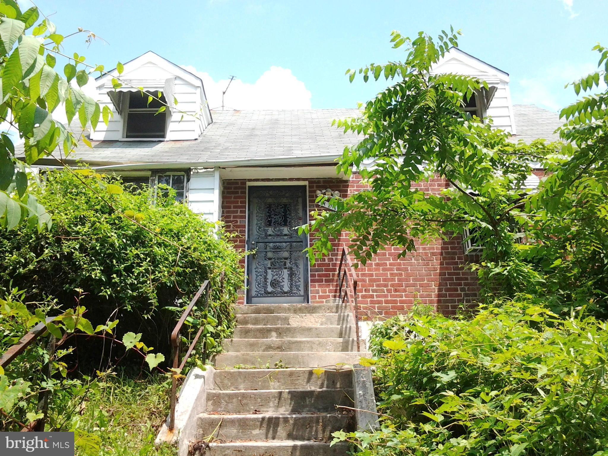 Fannie Mae HECM Property. Wonderful chance to own this value priced home.  Enjoy nice room sizes, wall to wall carpeting, and ample rear yard.  The backyard is perfect for warm weather outdoor living and fun.  Use the basement as added storage or finish for more living space.  A convenient location, just blocks from the park and a short drive to Downtown Baltimore!