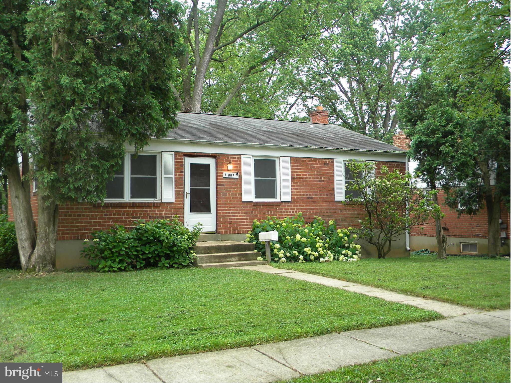 Updated 3 bedroom brick rambler with newer kitchen, hardwood floors on main level, finished basement, large rear yard in Randolph Hills.  Pets considered on a "case by case" basis by owner.  One year lease term only.  +++ Rental application, with instructions, can be downloaded and submitted by e-mail.  COVID-19 Notice - Allied Realty and its agents are following public health safety protocols issued by CDC, the State of Maryland, and the Maryland Association of Realtors (MAR).  FOR ALL SHOWINGS - all persons must wear face masks at all times +++