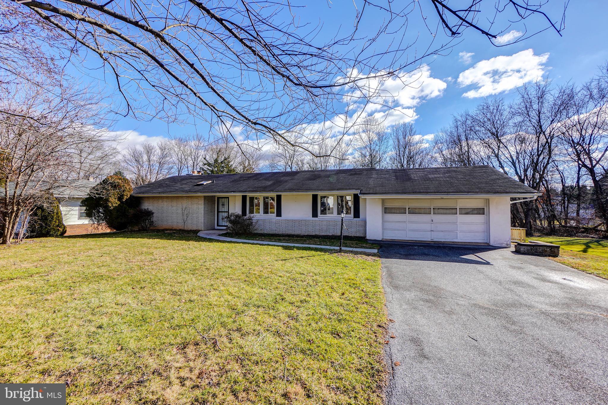 Spacious sunshine-filled all brick 3 bedroom, 2.5 bath rancher in Ridgely Park of Eldersburg***Hardwood flooring at the main level***The living room measures 27x13 and is enhanced by a wood burning fireplace and 2 sliding doors***There is abundance of closet space on the main level***2024 Roof***Fresh Paint in the Bedrooms***New Flooring in the Bathroom***2023 dishwasher & 2023 garbage disposal***2023 mirror & exhaust fan in the bathroom***2014 HVAC***2018 Water-Heater***The lower level offers a blank canvas for your imagination***Ample parking space for 2-4 cars in the driveway and a 2 car garage***There is a large back porch for entertaining guests in the summer***Eldersburg has grown in the years adding new restaurants and stores***The house is located in a quiet neighborhood and close to the elementary school***The previous owner had  the mold remediated in July 2022 and the details and invoice can be found in the disclosures***The lead paint inspection certificate is available for review online too***Cats and Dogs are welcomed with pet deposit required***Submit the application online***THERE IS NO HEAT AND AC IN THE BASEMENT***