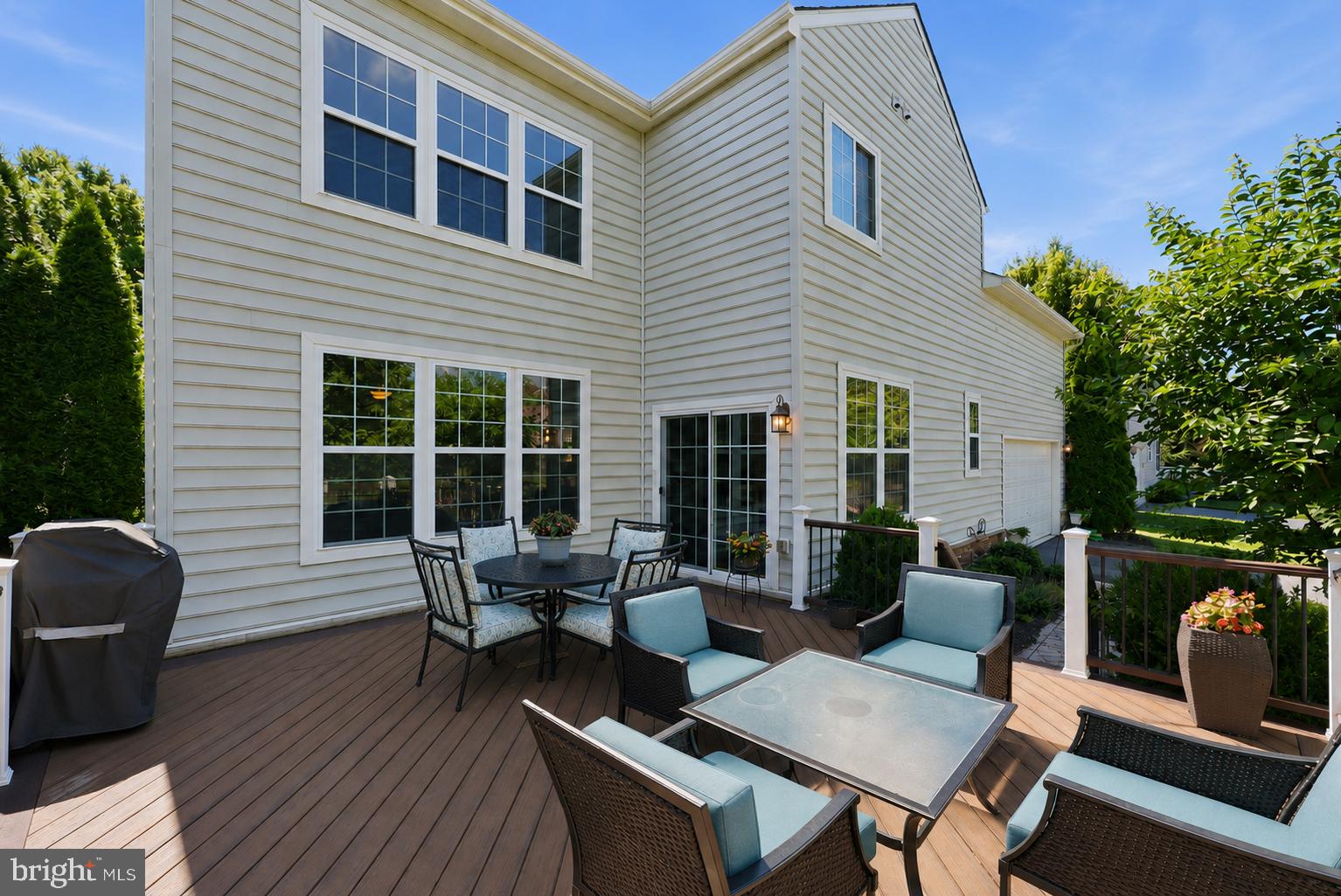 Welcome to this beautifully maintained and well appointed Stanley Martin Braxton model in the highly sought-after Brambleton community! With over 3600 square feet on the upper two levels, this spacious 4-bedroom, 3.5-bath home offers a timeless floor plan designed for both everyday living and entertaining. The main level features newly refinished hardwood floors, a formal living room, elegant dining room, a private office and a spacious family room with gas fireplace that flows seamlessly into the well-appointed gourmet kitchen with abundant cabinetry, generous counter space, and a large breakfast area. From the breakfast area, stroll out to your sprawling deck overlooking your 1/3 acre lot with mature and lush landscaping.  Upstairs, you'll find four generously sized bedrooms, including a spacious primary suite with an en-suite bath and enormous closet space. The unfinished walk-up basement with separate garage entrance offers endless possibilities to customize and expand your living space to fit your needs with over 1500 square feet of additional potential living space.  The oversized 2-car garage offers useful storage and a private entrance to your future finished basement.  Conveniently stroll up to the Brambleton Town Center to enjoy all that Brambleton has to offer, including exceptional community amenities, parks, trails, pools, shopping, dining, and top-rated schools. Minutes to the Greenway and Dulles Airport.  Don't miss this incredible opportunity to make this wonderful home your own!