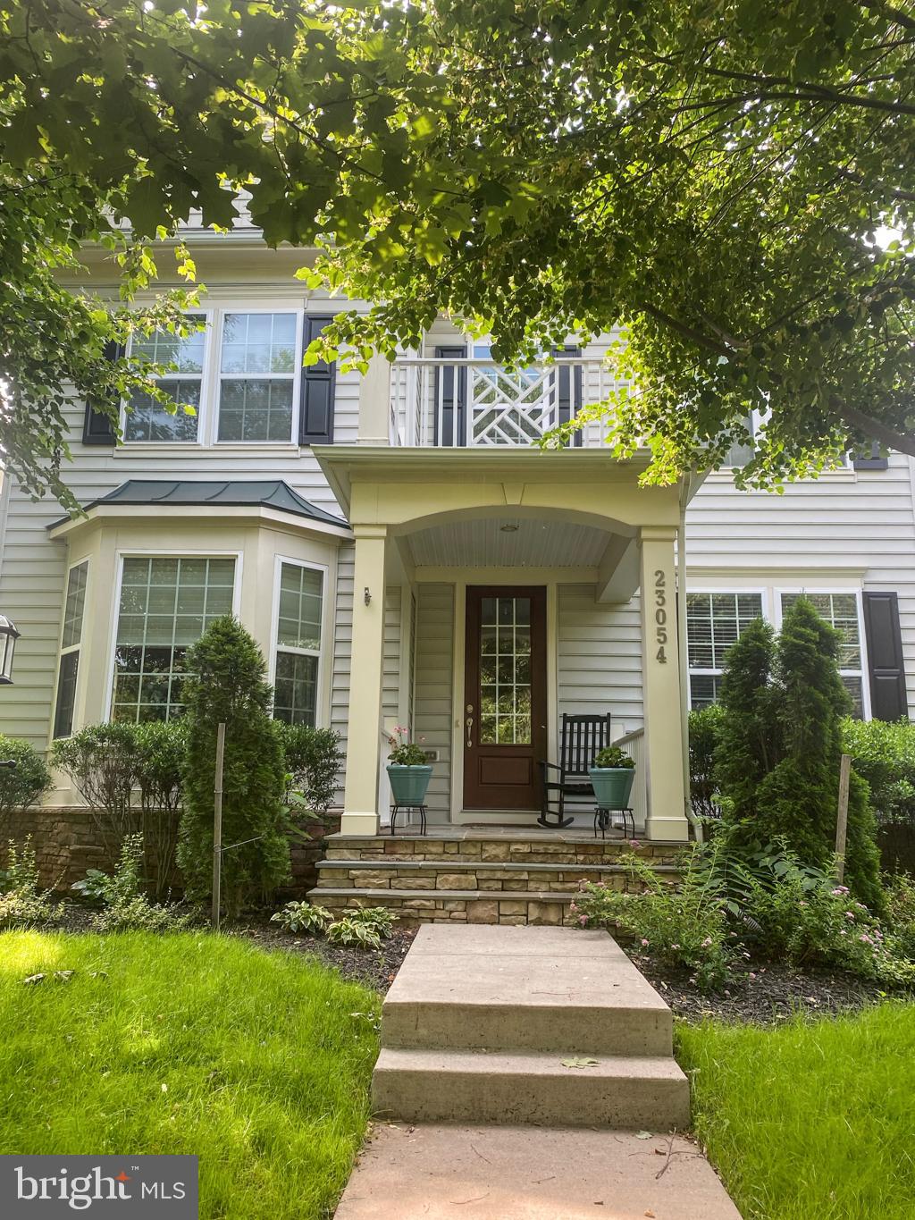 Welcome to this beautifully maintained and well appointed Stanley Martin Braxton model in the highly sought-after Brambleton community! With over 3600 square feet on the upper two levels, this spacious 4-bedroom, 3.5-bath home offers a timeless floor plan designed for both everyday living and entertaining. The main level features newly refinished hardwood floors, a formal living room, elegant dining room, a private office and a spacious family room with gas fireplace that flows seamlessly into the well-appointed gourmet kitchen with abundant cabinetry, generous counter space, and a large breakfast area. From the breakfast area, stroll out to your sprawling deck overlooking your 1/3 acre lot with mature and lush landscaping.  Upstairs, you'll find four generously sized bedrooms, including a spacious primary suite with an en-suite bath and enormous closet space. The unfinished walk-up basement with separate garage entrance offers endless possibilities to customize and expand your living space to fit your needs with over 1500 square feet of additional potential living space.  The oversized 2-car garage offers useful storage and a private entrance to your future finished basement.  Conveniently stroll up to the Brambleton Town Center to enjoy all that Brambleton has to offer, including exceptional community amenities, parks, trails, pools, shopping, dining, and top-rated schools. Minutes to the Greenway and Dulles Airport.  Don't miss this incredible opportunity to make this wonderful home your own!