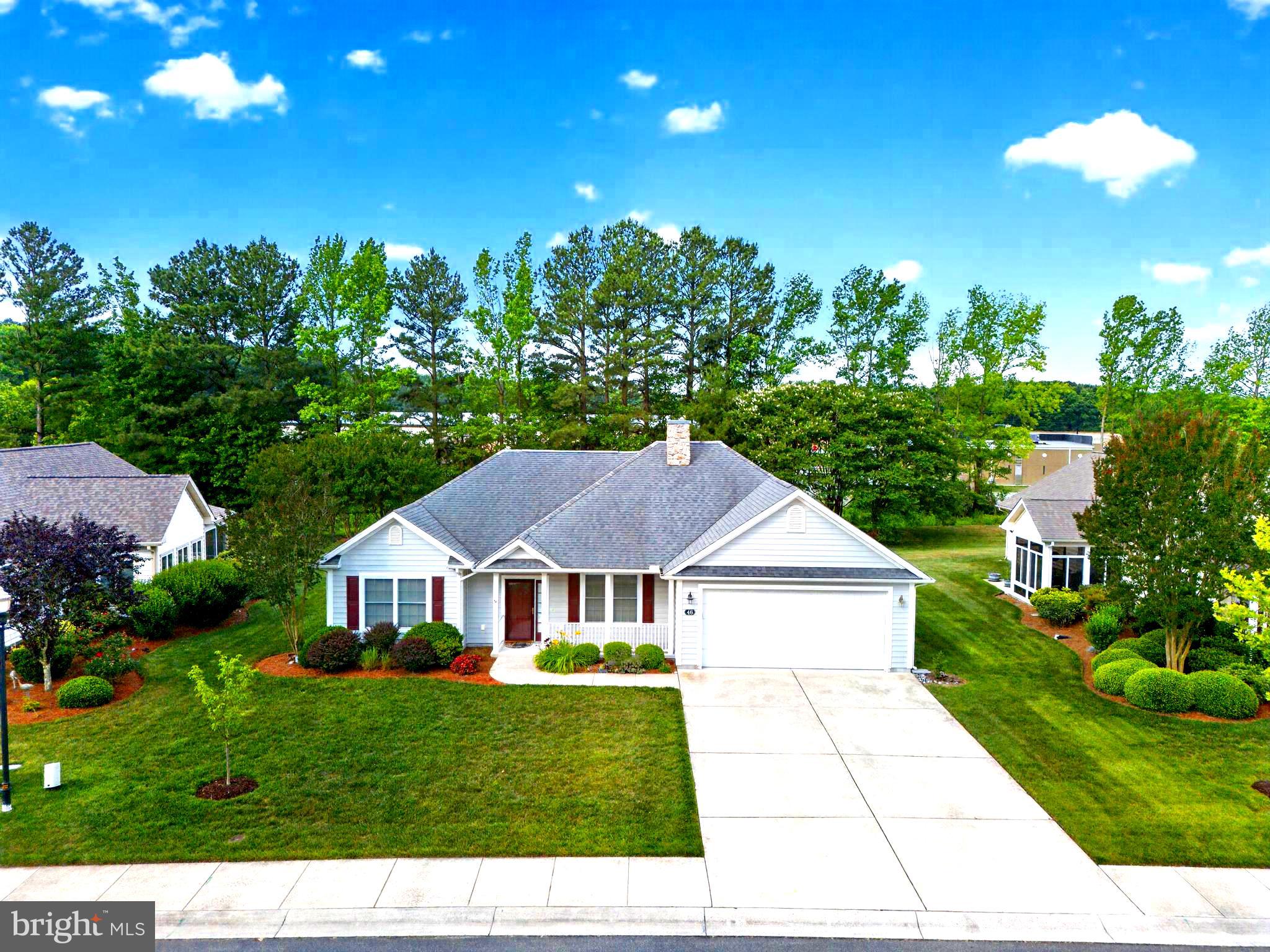Embrace a vibrant, carefree lifestyle in the sought-after 55+ community of Villages of Cinderberry in Georgetown, Delaware! This spacious three-bedroom, two-bath single-family home offers the perfect combination of comfort, convenience, and community — providing plenty of room to enjoy everyday living while giving you more time to do the things you love.
Step inside to discover a welcoming and functional floor plan designed for easy living, featuring spacious rooms, abundant natural light, and comfortable spaces for relaxing or entertaining family and friends. With three bedrooms, there is plenty of flexibility for guests, hobbies, a home office, or whatever suits your lifestyle.
Beyond your doorstep, enjoy all that Villages of Cinderberry has to offer, including a community clubhouse, pool, and the convenience of lawn care included — allowing you to spend less time on maintenance and more time enjoying life. This active community provides opportunities to connect with neighbors, participate in activities, and enjoy the camaraderie that makes 55+ living so special.
Ideally located in Georgetown, you’ll be close to local shopping, dining, historic downtown attractions, medical services, and an easy drive to Delaware’s beautiful beaches. Whether you’re seeking a year-round residence or a place to enjoy the best of Southern Delaware living, this home offers the space, location, and lifestyle you’ve been waiting for.
Discover the ease and enjoyment of life in Villages of Cinderberry — where neighbors become friends and every day feels like an opportunity to enjoy more.