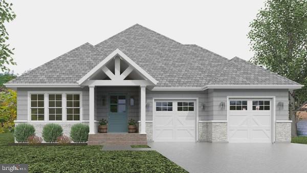 The NORTON – Brand New Construction To Be Built by Springwood Custom Home Builders. This brand-new ranch-style residence is a true masterpiece, boasting 2,187 square feet of luxurious living space. As you step through the welcoming entryway, you'll be captivated by the seamless blend of modern design, spacious open layout, and timeless comfort.

The heart of this home is the gourmet kitchen, a culinary enthusiast's haven. Adorned with Stainless Steel appliances and all the exquisite finishes you’ve been dreaming of such as granite countertops, classic cabinets with dovetail construction & soft close features, Luxury Plank flooring and so much more. The Kitchen also opens seamlessly to the expansive great room, creating a perfect space for entertaining guests or enjoying family gatherings. The open layout ensures a sense of spaciousness, making every corner of this home inviting and filled with natural light.

With 3 bedrooms and 2.5 baths, this home provides the perfect balance of private retreat areas as well as shared spaces. The master suite is a sanctuary of relaxation, featuring a well-appointed ensuite bath and ample walk-in closet space. Two additional bedrooms on the opposite wing of the home offer versatility, whether you need a home office, guest room, or a space for little ones.

The attention to detail extends to the exterior, where a modern farmhouse style with a charming front porch welcomes you and a 2-car garage provides convenience and additional storage space. 
Located on a 4-acre wooded lot at the crest of Orchard Hill provides for privacy and amazing views of the entire Valley. From this private homesite, it’s easy to see how this premier community got the name of Orchard View Estates. Located just north of the Mason Dixion line combines the tranquility of suburban living with the convenience of proximity to local amenities found in Hanover PA or Northern Baltimore & and Carroll Counties in MD. Don't miss the opportunity to customize this plan just for you or how we can design any other style home to custom-build your brand-new forever home.

Photos shown are of similar-style homes built by Springwood Custom Home Builders and may feature options not included in the base Norton Home Plan. Let’s schedule a time to discuss custom building your brand-new home or to visit our local Custom Home Design Studio, open by appointment.