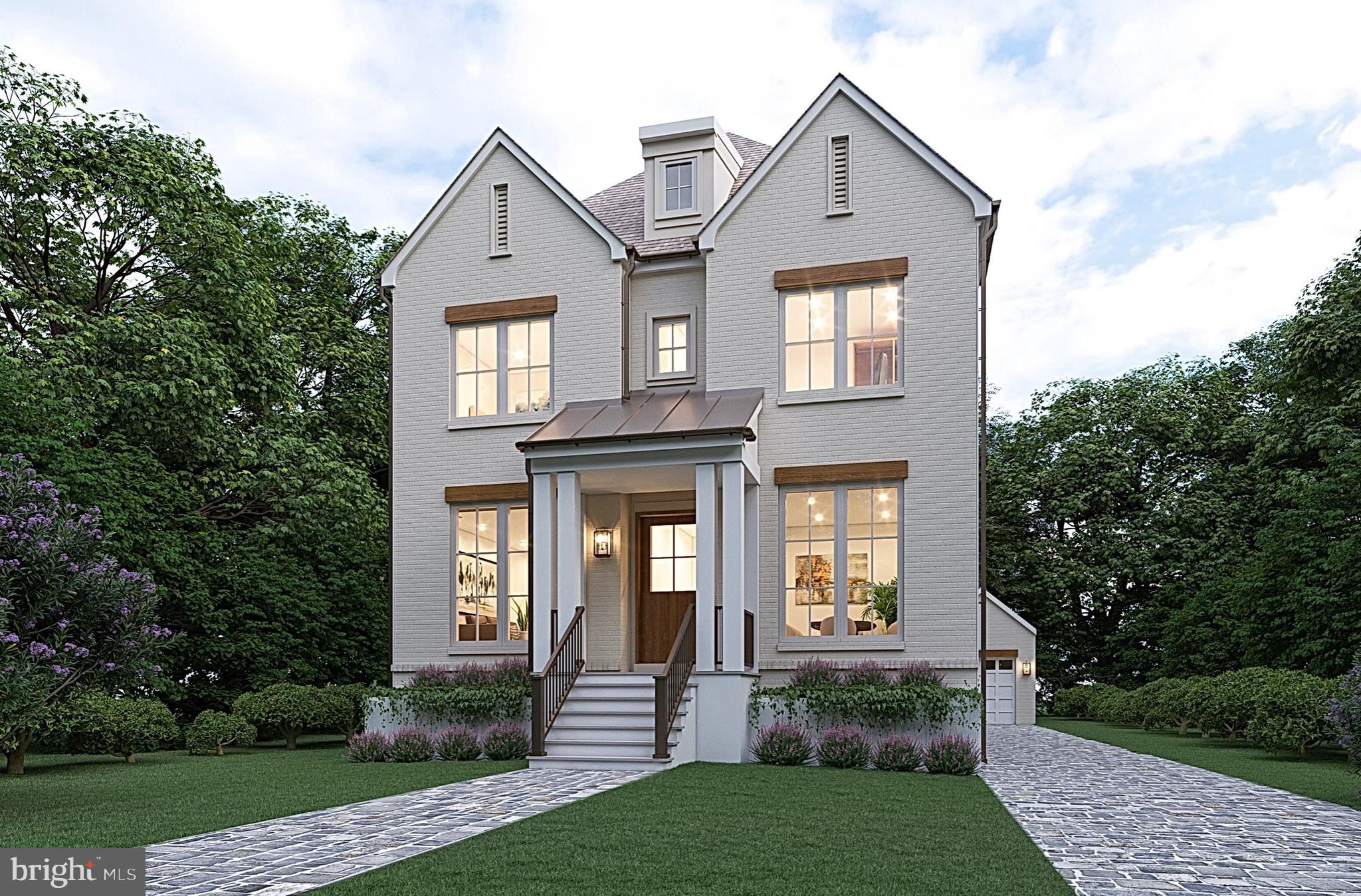 Welcome to 1004 N Daniel Street—a striking new construction home nestled in the heart of Clarendon, one of Arlington’s most desirable neighborhoods. Built by a third-generation home builder, this thoughtfully designed residence offers over 6,000 square feet of finished living space on a professionally landscaped 6,000-square-foot lot. A flagstone front porch, brick veneer façade, and James Hardie smooth siding create a timeless curb appeal, complemented by designer exterior lighting and a stained wood front door with a transom window. The two-car detached garage features a bonus upper-level studio/ADU with a rough-in for a 240-volt electric car charger, making this home as functional as it is elegant.

Inside, you’ll find six spacious bedrooms and six full baths plus a powder room, all adorned with high-end finishes. The main level features 10-foot ceilings, white oak flooring, and an open-concept layout with a chef’s kitchen that boasts custom inset maple cabinetry, quartz countertops, and top-of-the-line Wolf, Sub-Zero, and Bosch appliances. A butler’s pantry with a beverage fridge leads into the formal dining room, while the family room’s 48” linear gas fireplace and ceiling beams add warmth and character. Other highlights include a private library with built-ins, a mudroom with custom cubbies, and a rear screen porch with ceiling heaters, speakers, and flagstone flooring—perfect for year-round entertaining.

Upstairs, the primary suite is a true retreat, featuring a tray ceiling, massive walk-in closet, and a spa-like bathroom complete with heated floors, dual vanities, soaking tub, and a frameless glass shower. Three additional bedrooms include a Jack-and-Jill bath and one en-suite, while the third-floor loft offers even more living space with a bedroom, full bath, and a lounge area with wet bar. The finished basement includes a large rec room with a walk-behind wet bar and ice maker, an exercise room, and a guest suite—ideal for in-laws or visitors.

This home is as smart and efficient as it is beautiful, with Andersen windows and exterior doors, a TYPAR weather protection system, and a robust insulation package. The 2-zone Carrier HVAC system includes Aprilaire filtration and Wi-Fi thermostats for superior climate control, and ceiling speakers are installed in all key areas for seamless audio enjoyment. A 400-amp electrical service, recessed lighting throughout, CAT6/RG6 wiring, and thoughtful touches like a gas line stub for grilling and multiple exterior outlets reflect the builder’s meticulous attention to detail.

Located just blocks from the vibrant Clarendon corridor, this home offers the perfect blend of urban convenience and residential tranquility. Enjoy walkable access to shops, acclaimed restaurants, Whole Foods, parks, and the Clarendon Metro, all while living on a quiet tree-lined street. Whether you're commuting to D.C. or relaxing in your screened porch sanctuary, 1004 N Daniel Street offers unmatched quality, comfort, and location in the heart of Arlington.