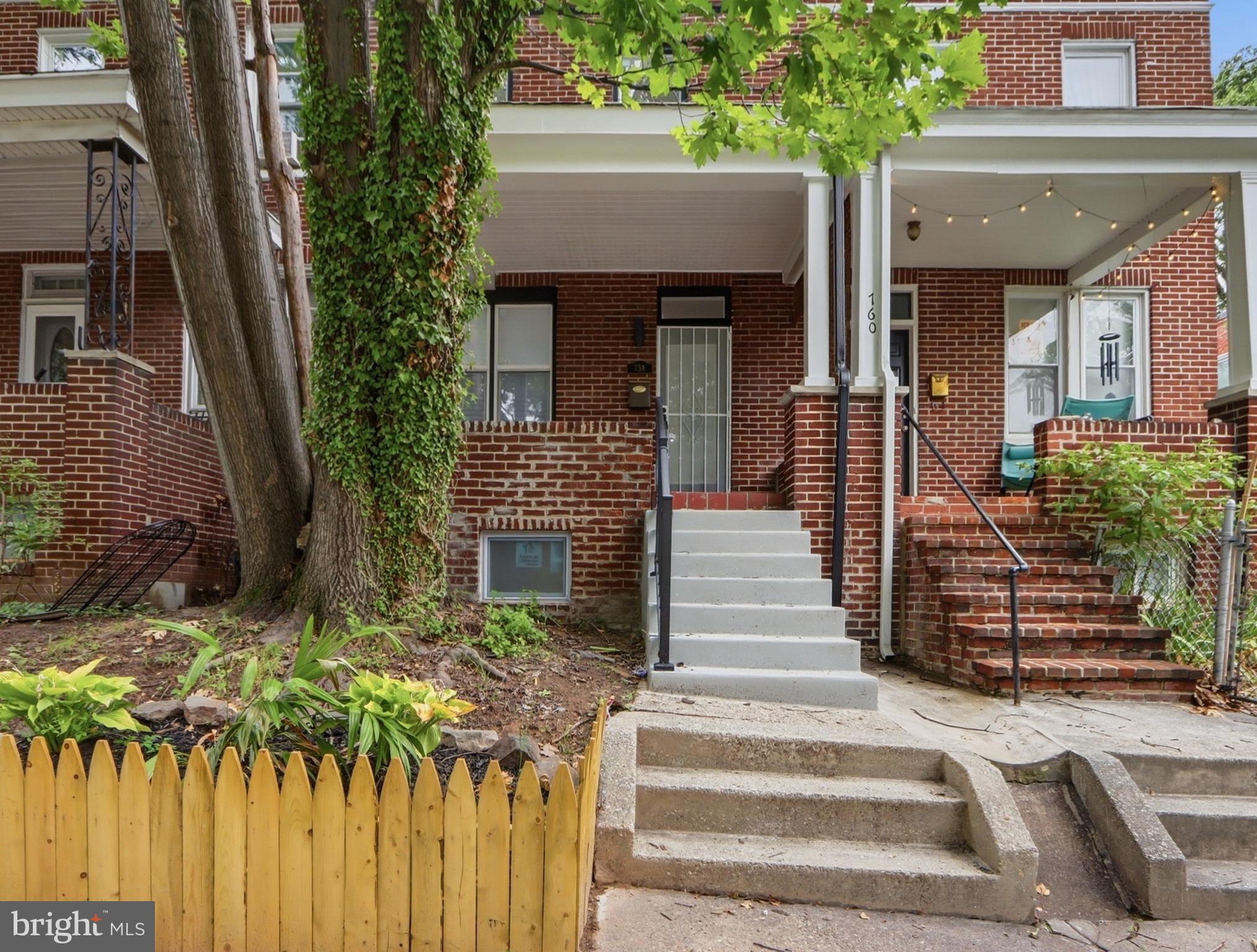 Welcome to this stunning, fully rebuilt rowhome. All new HVAC systems, water heater, and appliances. All work done with permits. This home features 4 bedrooms and 2.5 bathrooms. The living room has a beautiful electric fireplace, and the finished basement has an additional bedroom with a full bath, laundry room, and some additional living space. An extra bonus is the small deck outside the second-floor bedroom. The fenced-in backyard has a gravel parking pad. This fully revamped home is located in the Waverly neighborhood and ready for a new owner to enjoy!