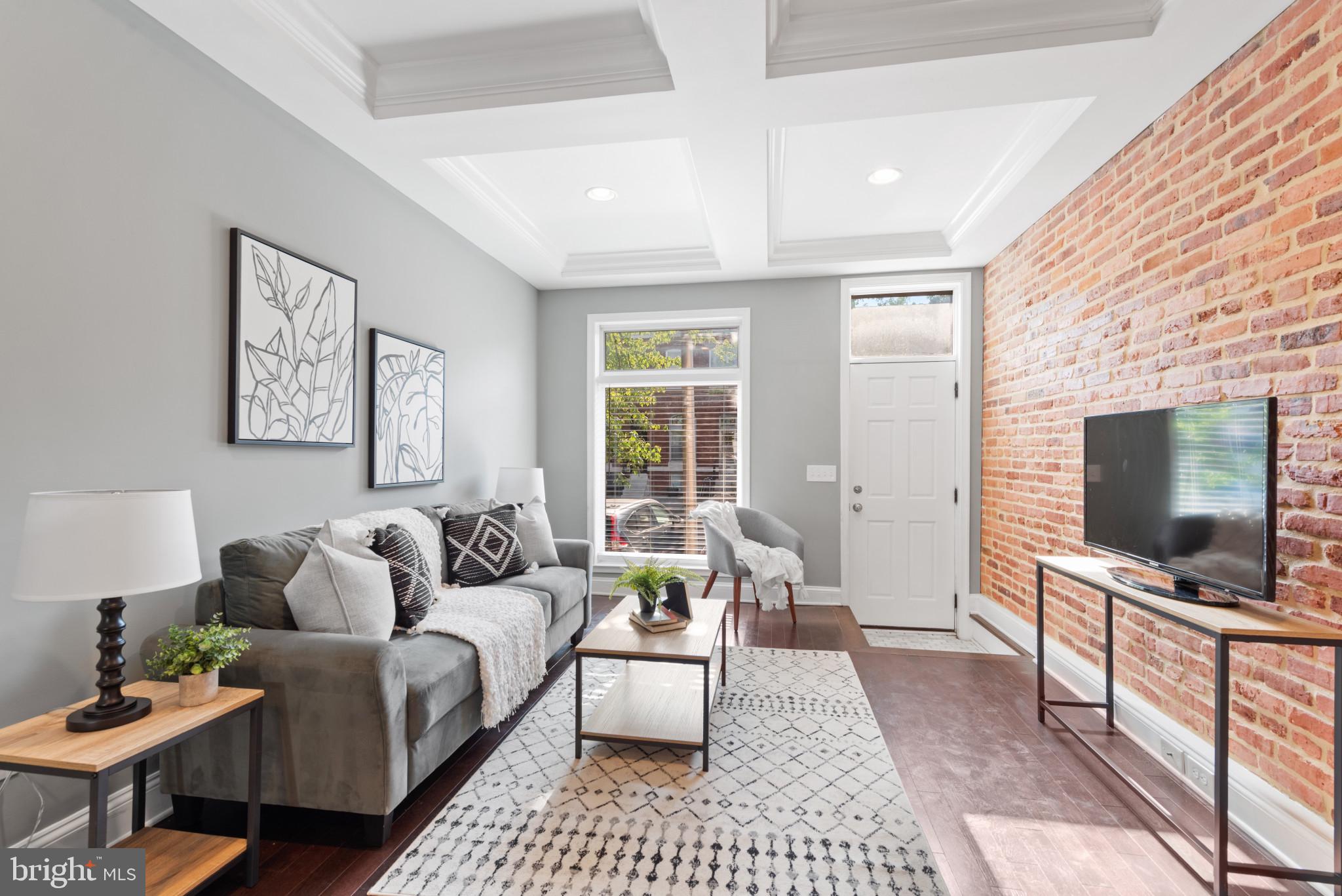BEAUTIFUL RENOVATED HOME IN THE HEART OF CANTON WITH OFF STREET PARKING NOW AVAILABLE. GLISTENING HARDWOODS CASCADE THROUGHOUT. ENJOY UPGRADED CABINETRY, CUSTOM BUILT INS, IMPORTED TILE, QUARTZ COUNTERTOPS, SS APPLIANCES IN DESIGNER CHEF'S KITCHEN WITH OVERSIZED ISLAND. EXPOSED BRICK. TONS OF NATURAL LIGHT. FINISHED LOWER LEVEL. HIGH CEILINGS. TONS OF STORAGE. WALK-IN SHOWERS. WALK-IN CLOSETS. SPACIOUS 3 BEDROOMS WITH 3 FULL BATHROOMS. EXPANSIVE ROOF DECK FOR ENTERTAINING  WITH STUNNING VIWS. CLOSE PROXIMITY TO RETAIL SHOPPING, LOCAL DINING, PATTERSON PARK, AND ALL MAJOR HIGHWAYS. SCHEDULE A PRIVATE TOUR TODAY.