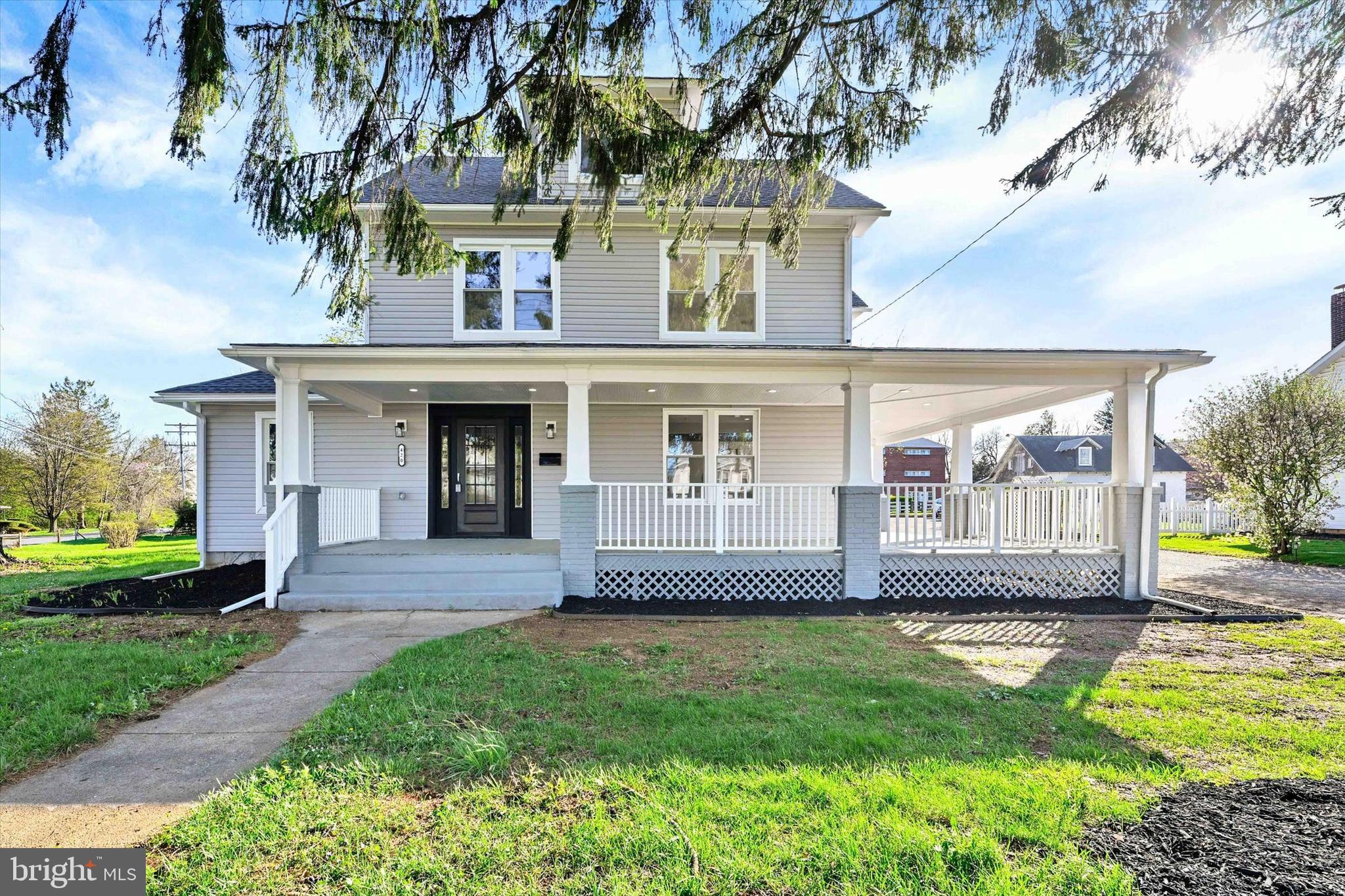 Fully upgraded single-family home located at 420 E Main Street in Westminster. This spacious home offers 6 bedrooms and 4.5 bathrooms across multiple levels. The main level features a living room, dining room, kitchen, den, half bath, and a convenient laundry room. The upper level includes 4 bedrooms, including a primary suite with a private bathroom, along with two additional full bathrooms and a second laundry room. The top level offers 2 additional bedrooms and a full bathroom. The lower level includes a rec room area, additional full bathroom and flexible space. Enjoy modern finishes throughout, three electric fireplaces located in the living room, primary bedroom, and basement, new sprinkler system throughout, and the efficiency of two HVAC systems (one electric and one natural gas). The property also features a detached 2-car garage and driveway parking. Schedule your showing today!