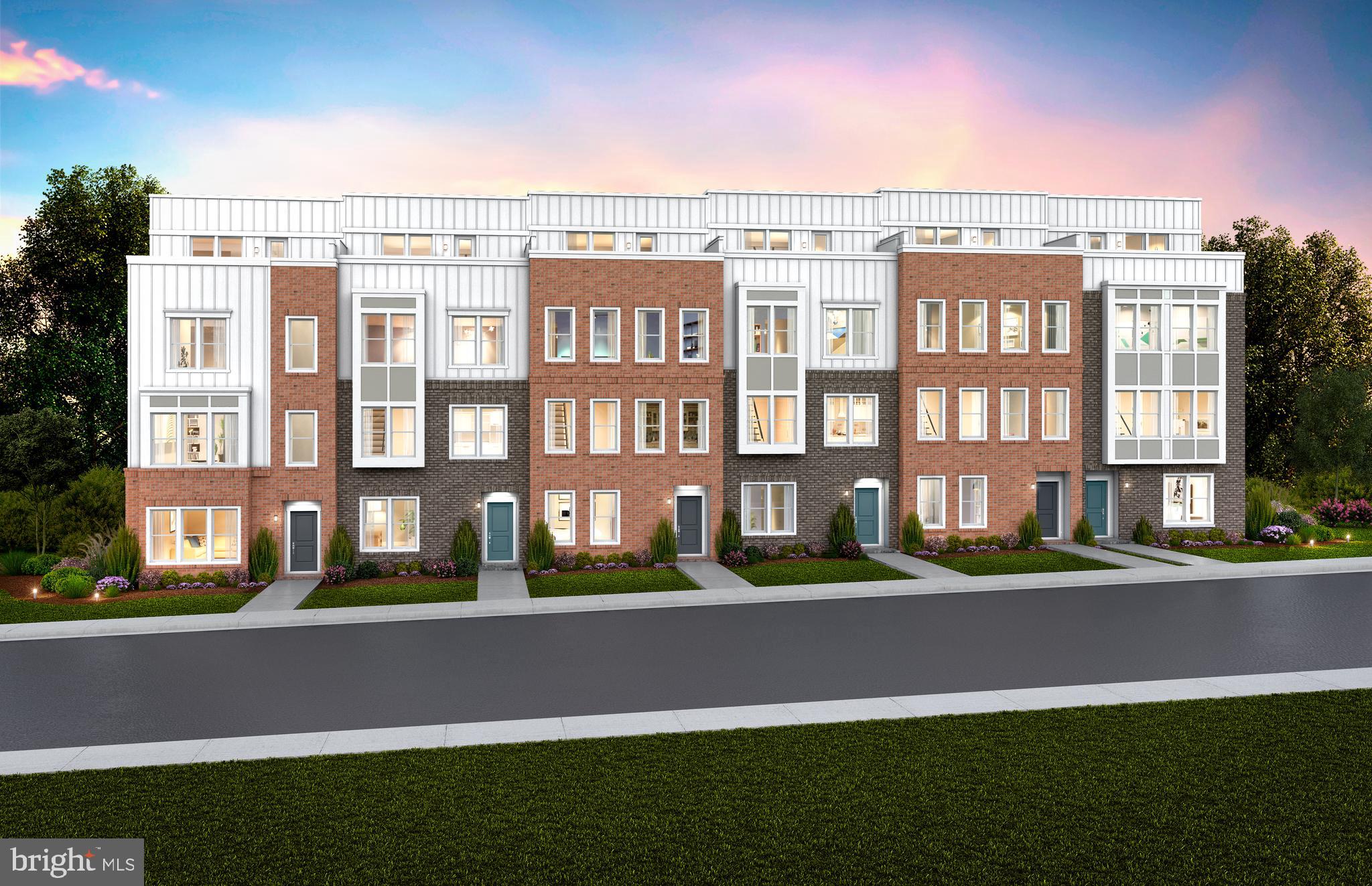This 4 level Halston Way END UNIT townhome offers views of the 10th Hole at Belmont Country Club.  It includes 4 bedrooms, 4 full baths and 1 half bath.  The first floor offers a 2-car rear entry garage, a versatile flex room with french glass doors which would be a great as a home office.  A full bath with a walk-in shower is also located on the first floor. Upstairs on the main level, a rear kitchen opens to a sizable cafe and gathering room with a Scion 55' electric fireplace with a beautiful 12" x 24" tile surround.  The gourmet kitchen offers upgraded Kitchen Aid stainless steel appliances, Soft-close Greyhound kitchen cabinets with Calacatta Laza Quartz countertops and 1" x 4" Herringbone Fonte Nautical Grey Marble backsplash. Another powder room and step-in pantry are located on this level.  Enjoy the outdoors with an included 8' x 18' Deck located off the kitchen!  For the chef that loves to grill, a gas line stub out has been installed.  On the 3rd floor, you’ll find 3 bedrooms along with a convenient laundry room. The owner’s suite has a large walk-in closet and the owner’s bath has 12" x 24" Calacatta Empire floor and wall tiles and a frameless shower door. The 4th Floor includes an great sized loft, a beverage center rough-in and an additional bedroom and a full bath with a walk-in shower.   Keep warm and watch the sunset with the outdoor gas fireplace at the Rooftop Terrace. This home has upgraded wiring package, 2 Oak stairs and 9" LVP on the 1st, 2nd, and 3rd floor hallway and a Rinnai tankless hot water heater.  Delivery date is anticipated for December 2024.