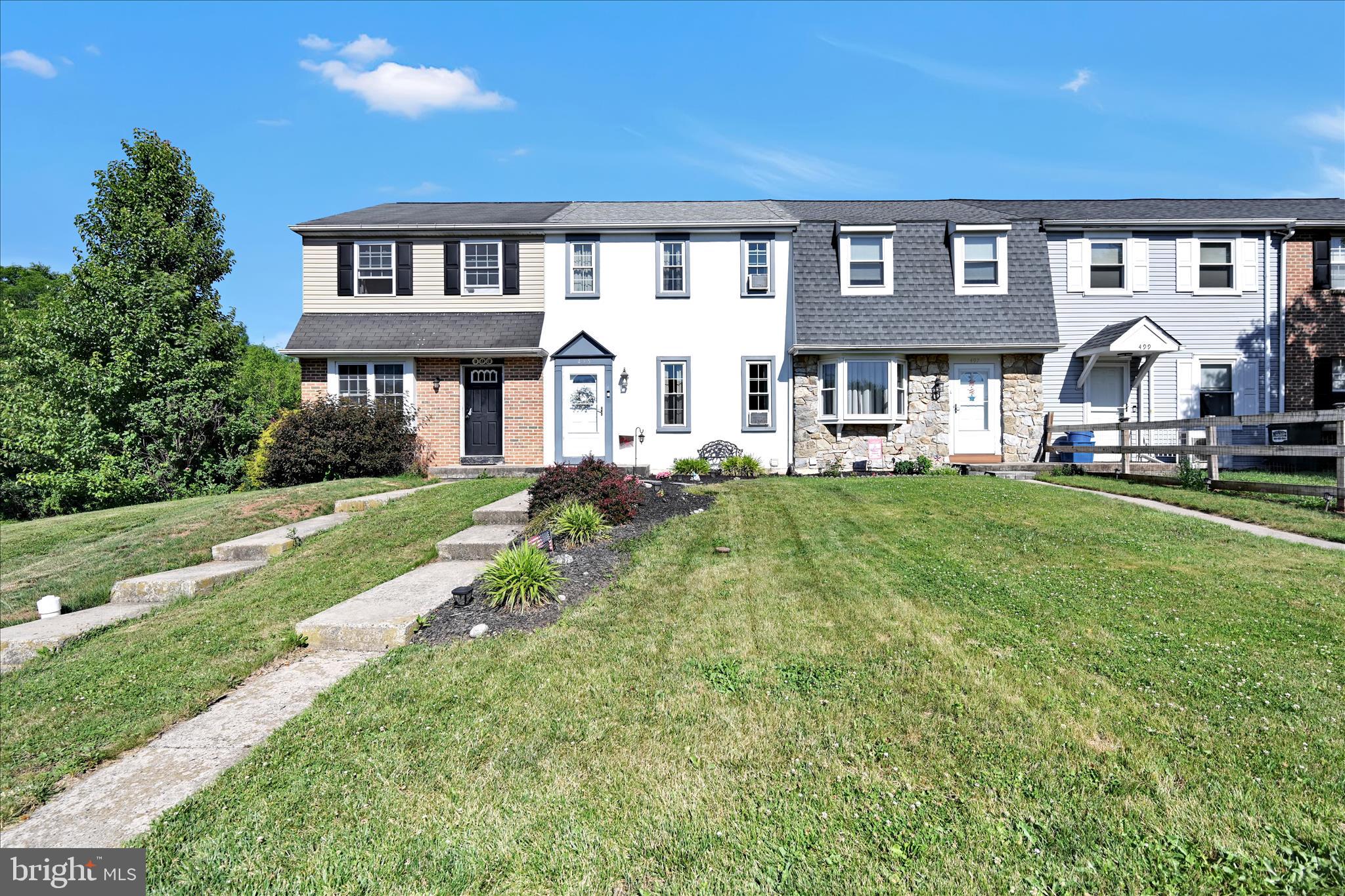 **********OPEN HOUSE -JUNE  20th & 21st from 12-2pm ********
Welcome to 495 Manor Place, Birdsboro! Move right into this beautifully maintained 2-bedroom, 1.5-bath townhome located in the highly desirable Exeter School District. Offering a wonderful combination of comfort, convenience, and important updates, this home is ready for its next owner. Major improvements include a new roof and replacement windows installed in 2021, providing peace of mind and energy efficiency for years to come. The main level features a spacious and inviting living area that flows seamlessly into the dining room and kitchen, creating an ideal layout for both everyday living and entertaining. The kitchen offers an abundance of cabinetry, generous counter space, and updated stainless steel appliances, making meal preparation both functional and enjoyable. The adjoining dining area opens directly to the private rear deck, providing the perfect space for outdoor dining, relaxing, or enjoying your morning coffee. Upstairs, you'll find two generously sized bedrooms with ample closet space and a full bathroom. Natural light fills the home, creating a warm and welcoming atmosphere throughout. The lower level features a convenient one-car garage with additional storage space, making it easy to keep seasonal items, tools, and outdoor equipment organized. Outside, enjoy the private rear deck, storage shed, and open green space behind the home, offering a peaceful setting rarely found in townhome communities. Conveniently located near shopping, restaurants, parks, and major commuter routes, this home offers low-maintenance living in a fantastic location. Whether you're a first-time homebuyer or looking to downsize, 495 Manor Place delivers affordability, updates, and a desirable Exeter School District location.
