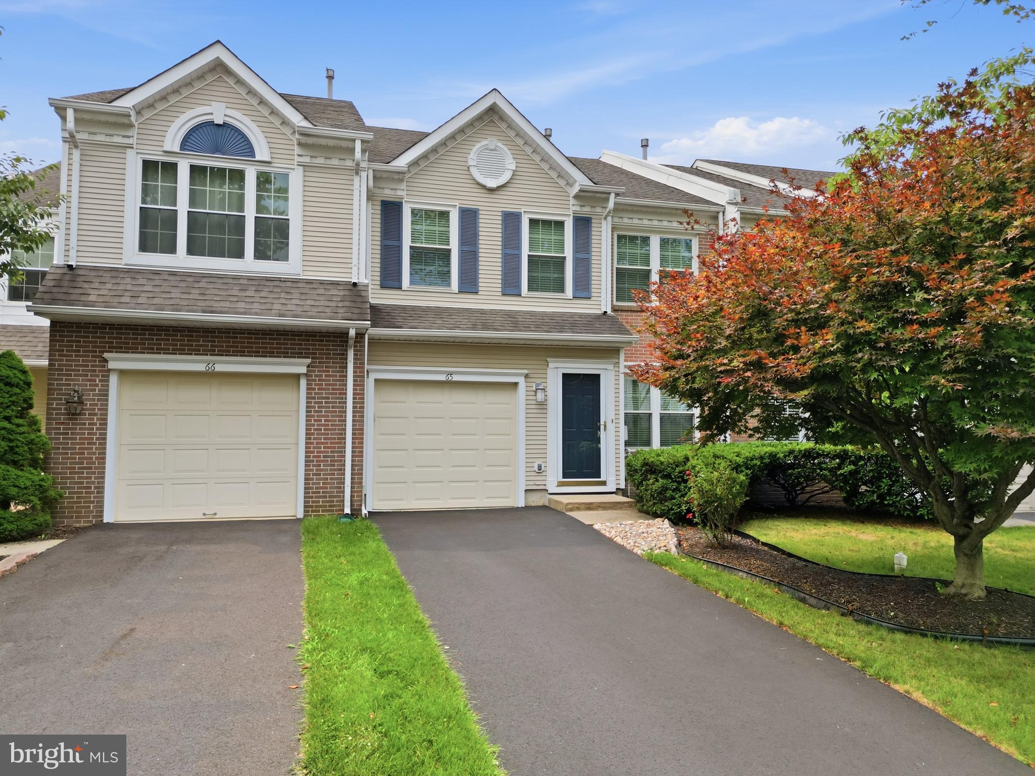 Welcome to this beautifully maintained townhouse in the desirable Raven's View I section of Newtown Grant, offering 3 bedrooms, 2.5 baths, and a thoughtfully updated interior. The remodeled kitchen features modern finishes and opens to a warm and inviting den with a cozy fireplace, creating the perfect space for everyday living. The first floor also offers updated wood-look flooring, a renovated powder room with stylish finishes, and a spacious living and dining room ideal for entertaining family and friends.

Enjoy peaceful views and exceptional privacy from the rear patio, which backs to open space and provides a tranquil setting to relax or dine outdoors.

Upstairs, the spacious owner's suite is a true retreat, featuring a walk-in closet, an adjoining sitting room ideal for a home office, reading nook, fitness area, or nursery, and a private en-suite bath with a soaking tub, separate stall shower, and a recently updated vanity with a beautiful stone countertop and modern lighting. Two additional generously sized bedrooms, an updated hall bath, and the convenience of a second-floor laundry complete the upper level.

Located in the highly sought-after Newtown Grant community with access to exceptional neighborhood amenities and within the award-winning Council Rock School District, this move-in ready home offers comfort, style, and an outstanding location.
