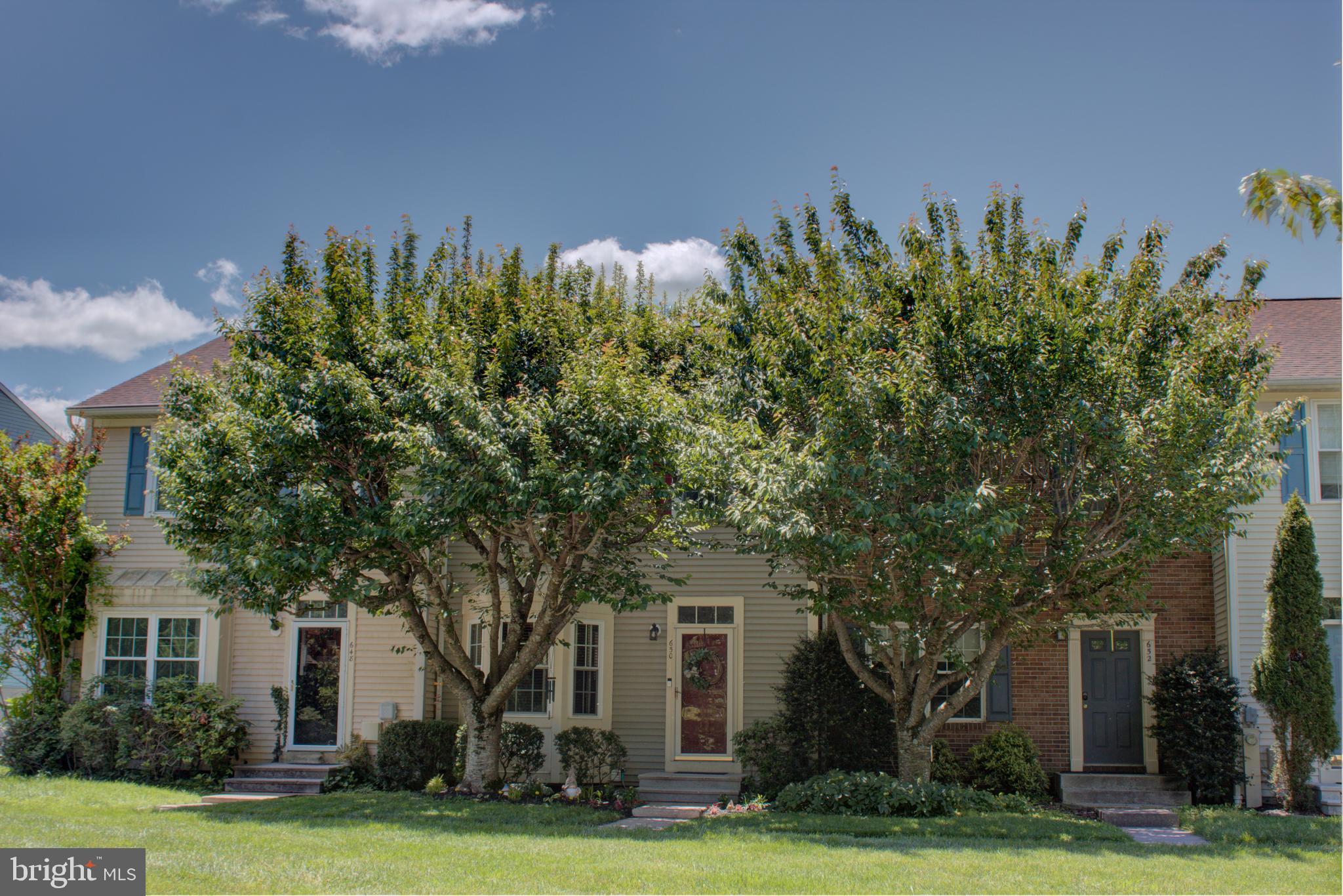Welcome to 650 Marianne Lane, a beautifully maintained 3-bedroom, 3-bath townhome offering nearly 2,000 square feet of comfortable living in the heart of Catonsville. Built in 1989, this spacious home features a warm, inviting layout with an eat-in, country-style kitchen, generous dining area, and charming built-ins that add both character and storage.
The main level flows effortlessly from the kitchen into a bright dining and living area, making it easy to host gatherings or enjoy quiet evenings at home. Upstairs, the well-sized bedrooms include a primary suite with its own bath, providing a private retreat at the end of the day. With three full baths and thoughtful use of space throughout, this home lives larger than it looks.
A finished lower level offers even more flexibility for a rec room, home office, or guest space, and walks out to a low-maintenance lot that gives you outdoor space for entertaining or just relaxing to a peaceful view. 
Located close to Downtown Catonsville and Historic Ellicott City . Nearby townhomes on Marianne Lane have shown strong buyer demand, underscoring the appeal of this well-kept neighborhood. Don’t miss your chance to make 650 Marianne Lane your next home.  Updates include New Roof in 2021, Country Kitchen with Granite Countertops, 42' Cabinets and Stainless Steel Appliances in 2021, New rear deck in 2024, and upstairs bathroom upgrades in 2025.