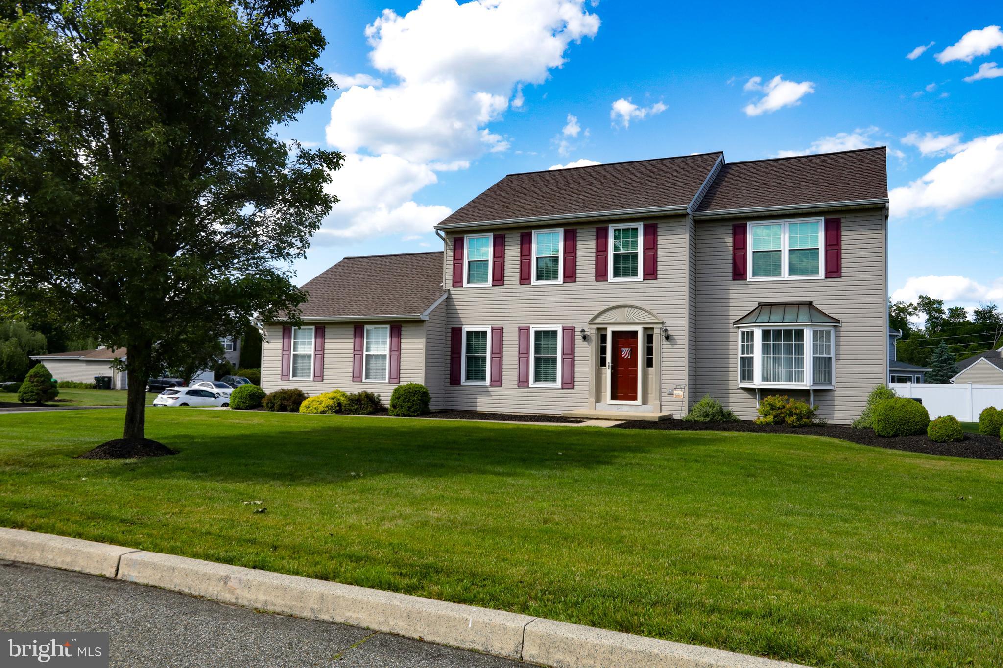 Don’t miss this exceptional opportunity to own a beautifully maintained home in a highly desirable development in Gilbertsville! Proudly offered by the original owners, this property has been meticulously cared for and thoughtfully updated throughout the years. Situated on a spacious corner lot, this home combines classic style with modern improvements and functional living space. The first floor features a formal living room and formal dining room, both accented with hardwood flooring. The updated kitchen offers luxury vinyl tile flooring, granite countertops, tile backsplash, a bright breakfast area, and sliding doors leading to the rear Trex deck—perfect for outdoor entertaining or relaxing. The adjoining family room showcases a vaulted ceiling and cozy gas fireplace, creating a warm and inviting gathering space. A convenient main floor laundry room and half bath complete the first level. Upstairs, you’ll find four nice sized bedrooms, all featuring hardwood flooring and ceiling fans. The spacious primary suite includes a walk-in closet and a private bath with tile flooring, double sinks, corner soaking tub, and separate shower stall. The hall bathroom also features tile flooring and a tub/shower combination. The partially finished basement provides additional flexible living space with two separate finished areas featuring luxury vinyl tile flooring, while still offering plenty of storage space. Major mechanical systems have all been replaced within the last 10 years, along with most of the windows, providing peace of mind for the next owner. This lovingly maintained home offers the perfect combination of comfort, updates, and location—schedule your showing today!