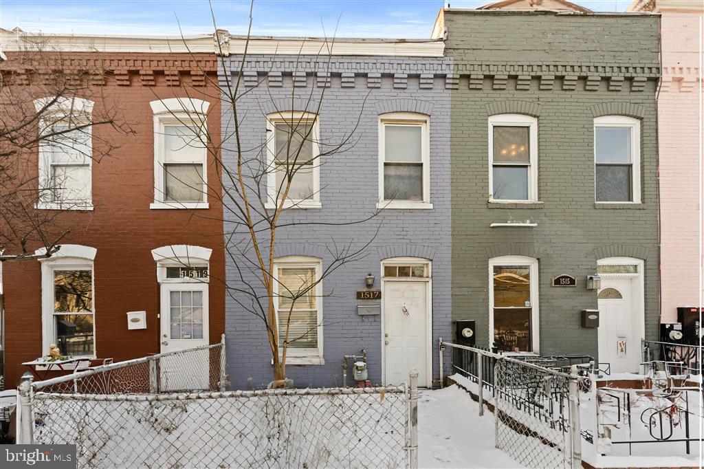 Rare Find in Capitol Hill – A Unique Row Home with Endless Potential!

A rare opportunity in the heart of Capitol Hill, this charming row home is the perfect condo alternative for first-time buyers or savvy investors! Just two blocks from the Stadium-Armory Metro Station and and near the current RFK Stadium, which is set to become the future home of the Washington Commanders’ new football stadium, this location is poised for exciting growth and development.

This two-level, one-bedroom, one-bathroom row home boasts hardwood floors throughout the main and upper levels. The inviting family room flows into the kitchen, leading to a convenient laundry and utility room with access to the backyard and alleyway. Upstairs, the oversized primary suite—originally two bedrooms converted into one, offers ample room for relaxation. It can easily be converted back to 2 bedrooms. Step outside onto the large outdoor deck, perfect for entertaining or unwinding after a long day.

With a little TLC, this home has endless potential. Don’t let the pictures discourage you—just bring your vision! Properties in this location don’t last long.