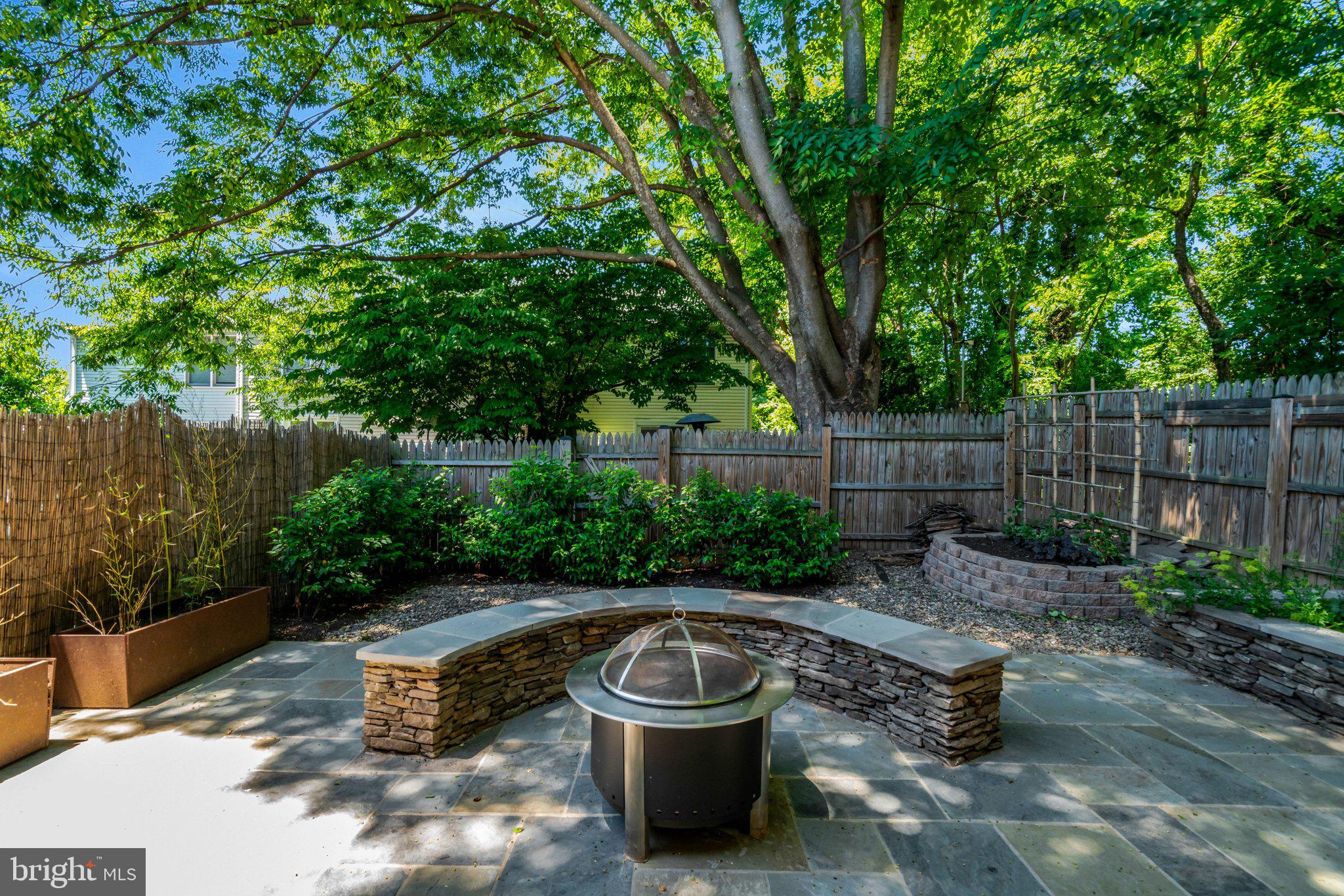 Tastefully & extensively renovated - Rare end unit on peaceful cul-de-sac features 3 beds, 1 bath, 2 level, freshly painted (2026) townhome.  
Carrier heat pump (2026) keeps the interior temperature attuned to your desires. 
Exterior show case is the architectural roof (2020) and the expanded outdoor slate patio (2021) with custom built curved seating sets the tranquil tone for cozy conversations around the firepit or to showcase your inner grill skills. The raised planters (2021) are the perfect for mingling of flowers & fresh herbs which will compliment your dishes.  
The spacious sundrenched kitchen (renovated 2019) is a meaningful show piece with white shaker cabinets, backsplash surround, flooring, stainless appliances to include a French door refrigerator, recessed lights & granite countertops. The open kitchen pass-through to dining area offers an ease of entertaining. 
Upgraded hardwoods (2019) from the entry to the dining/living areas overlook the peaceful rear setting through the sliding glass door (2019). 
Guest access to the main level half bath allows for upper-level privacy. 
Two thoughtfully placed coat closets round out storage with one at front entry and 2nd near patio entry and electrical panel (2019).
Front-loading full-size washer/dryer on main level with shelving in side closet.
Lush carpeting (2026) from stairs & hall sun tunnel (2020) lead to each bedroom offering a soft landing when waking each day. The tree canopy view through the double windows delight in a true primary retreat experience. Recessed lighting and ceiling fans compliment the primary and 2nd bedroom. 
Renovated full bath (2019) – tub, generous marble vanity, flooring, tub/shower tile surround to ceiling with 2 niches will wash the day’s activities away. 
The end-unit side gate entrance leads to additional personal shed storage. The huge encapsulated crawl adds additional space. 
Enjoy the songbirds as you sip a cup of coffee on your front porch. 
Parking is a breeze as one dedicated space is directly at your front door along with a visitor space.  Additional visitors’ spaces are around the corner of the cul-de-sac. 
Low quarterly HOA fees button up this stylish treasure! 
Ease of access to…Dunn Loring Metro, West Falls Church Metro, I-495, I-66, Rte 29, Rte 7, Rte 50, Inova Fairfax Medical Campus, Merrifield, Gallows Rd & Tysons.
Welcome the day at Compass Coffee off Rte 29.  
Enjoy Mosaic’s vibrant entertainment from the farmers market, yoga on the green, movies in the park, dog friendly Caboose Commons to various dining and shops.
Numerous nearby parks & trails…Roberts Park, Berman Park & Howard E Herman Stream Valley Park to mention a few.