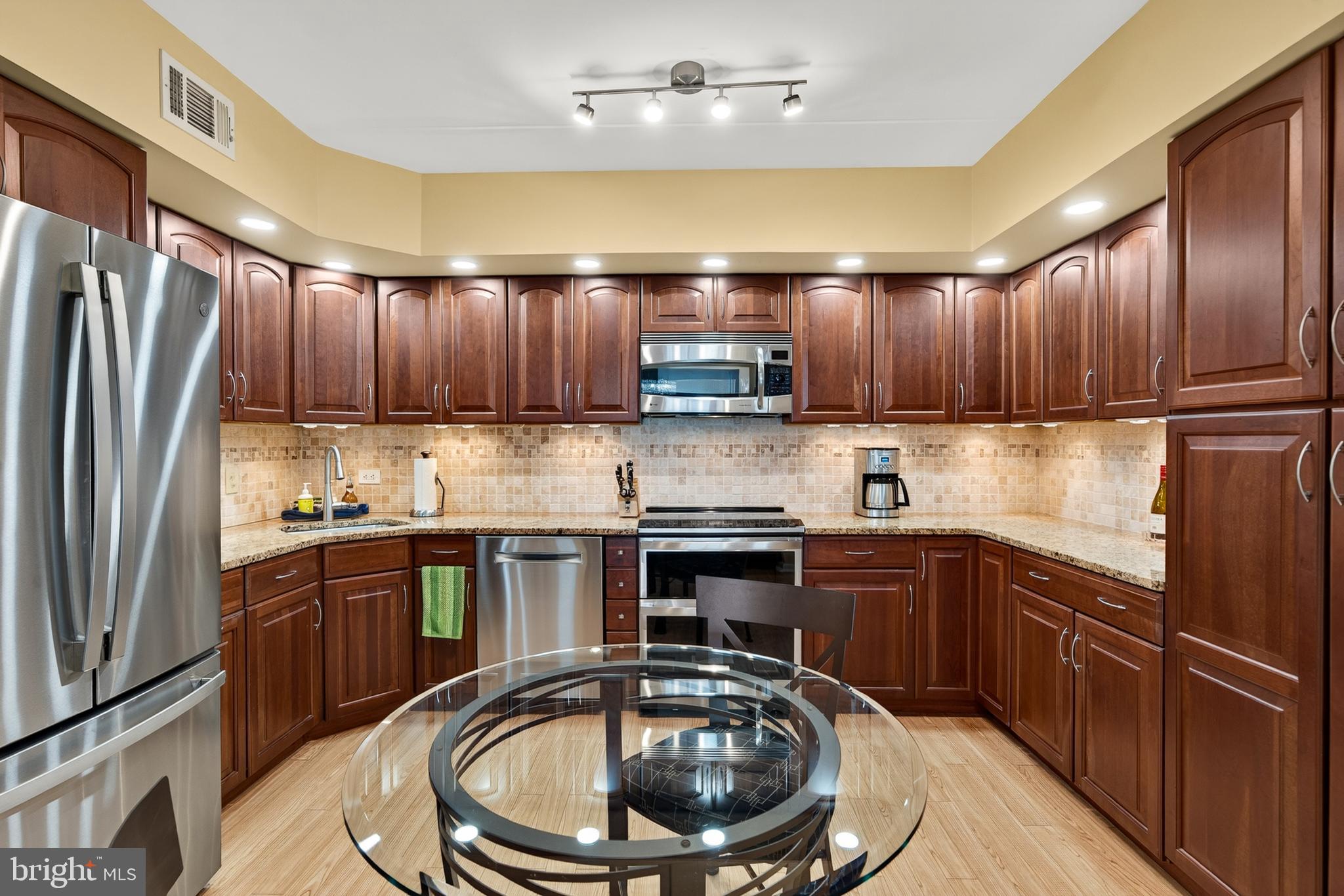 Welcome to Valley Forge Towers West and Luxury Living at its finest! This Maintenance FREE community, with 24/7 Security Guard, offers the perfect blend of convenience, comfort, and luxury. Located at the crossroads of King of Prussia and the Historic Valley Forge, this community provides an easygoing lifestyle with all the region's best luxuries and amenities without the price tag. This beautifully renovated 3-bedroom, 2-bath end-unit condo, offers unparalleled style and functionality. As you enter this home, you will be greeted by an abundance of natural light flooding every corner and highlighting a huge open living space. To your left of the entrance are two large closets for coats and extra storage; to your right is a stunning kitchen with high-end, solid wood, soft-close cabinets, granite countertops, and stainless steel appliances. As you peer out the kitchen, you will find a large and meticulously maintained living room and dining room perfect for entertaining and family time. As you continue to explore this home, you will find a beautiful hall bath equipped with washer and dryer, two ample side guest bedrooms, which also double perfectly as offices, and a huge master bedroom with a stunning new master bathroom that you will use as your own personal retreat. This home also features beautiful Luxury Vinyl Tile (LVT) flooring throughout for durability and elegance, new A/C and heating unit, two new hot water tanks, all new sliding glass doors and windows, automatic blinds on the sliding glass doors, and a huge balcony with breathtaking views of Valley Forge National Park and the Schuylkill River that you have to see as photos don’t do it justice. This home also comes with an additional storage closet in the common area on the 13th floor and has a garage that can be purchased at an additional fee. Valley Forge Towers West offers on-site retail and services, making everyday errands a breeze. Ground-floor conveniences include a deli, dry cleaners, Mediterranean restaurant, nail and hair salon, dentist, eye doctor, orthodontist, acupuncturist, credit union, and more. Monthly Condominium Fees Cover All utilities water, sewer, trash, snow removal, cable TV (Includes four premium channels & three cable boxes), on site management, maintenance, and 24-hour security. Clubhouse Membership is a one-time $25 fee for lifetime access. The Clubhouse has a fully equipped fitness center/weight room, indoor and outdoor pool, tennis, volleyball, and basketball courts, picnic areas with BBQ grills, kids playground, car wash area and rentable ballroom (seats 110). Want More? This home is also conveniently located to prime Shopping, Dining, and transportation. Just some of the areas prime stores include King of Prussia Mall, Wegmans, Philadelphia Premium Outlets. Major Highways transport include 422, PA Turnpike, I-76, and Route 23, SEPTA buses and a community shuttle for easy access to shopping and Philadelphia. Experience the luxurious, carefree lifestyle you’ve been dreaming of in this one-of-a-kind community.