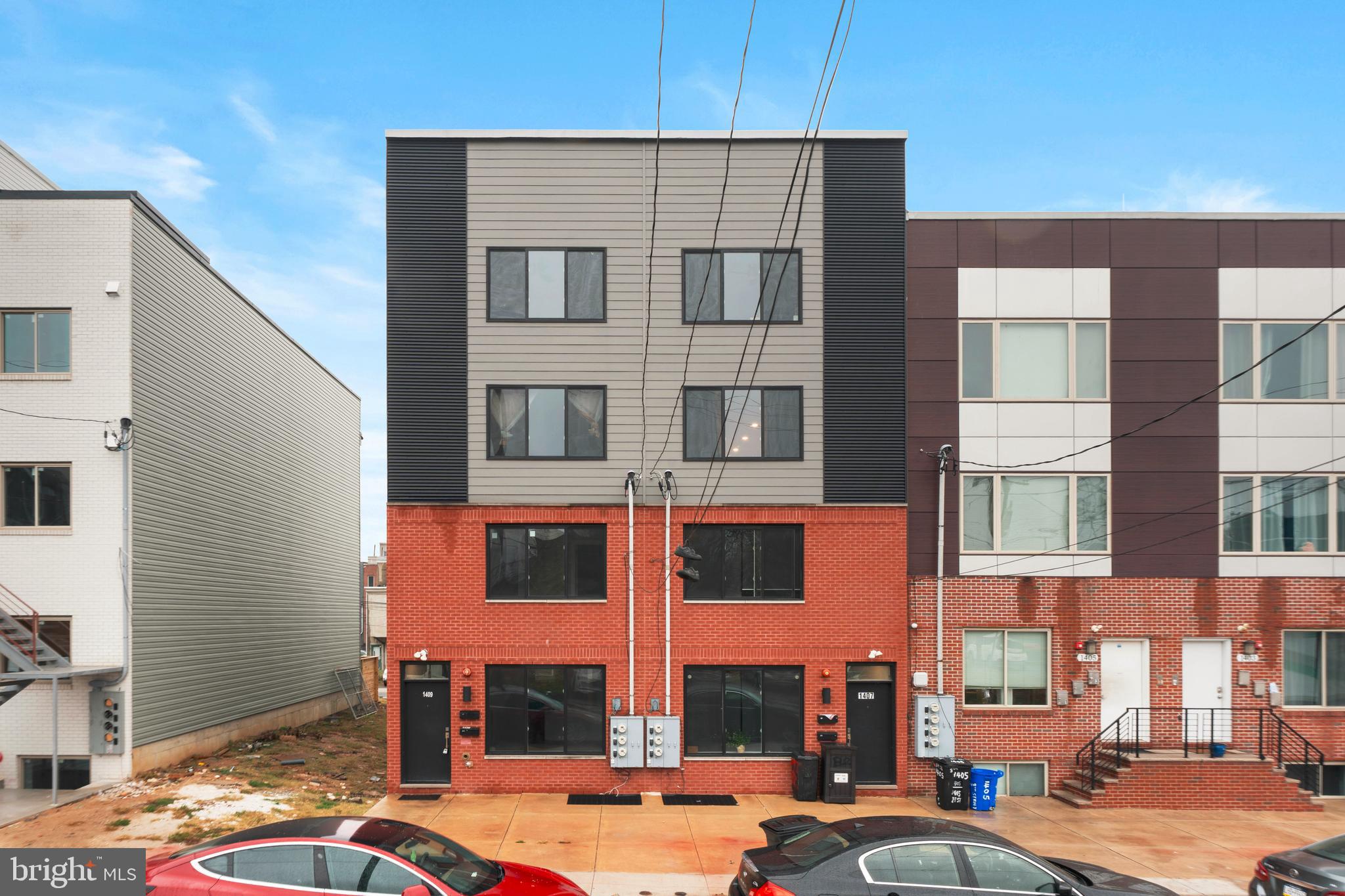 Experience modern city living at its finest in this stunning luxury condo located just minutes from Fishtown and Northern Liberties. Enjoy easy access to some of North Philadelphia’s best restaurants, cafés, and shops right at your doorstep. This beautifully designed residence features an open-concept floor plan filled with natural light, showcasing a gorgeous wrap-around kitchen that flows effortlessly into a spacious living area, perfect for entertaining or relaxing at home. The gourmet kitchen offers sleek cabinetry, a breakfast bar, and high-end finishes throughout. Upstairs, you’ll find two large bedrooms with generous closets and two modern full baths with designer details. Additional highlights include 9-foot ceilings, oversized windows, in-unit laundry, and access to a private backyard.