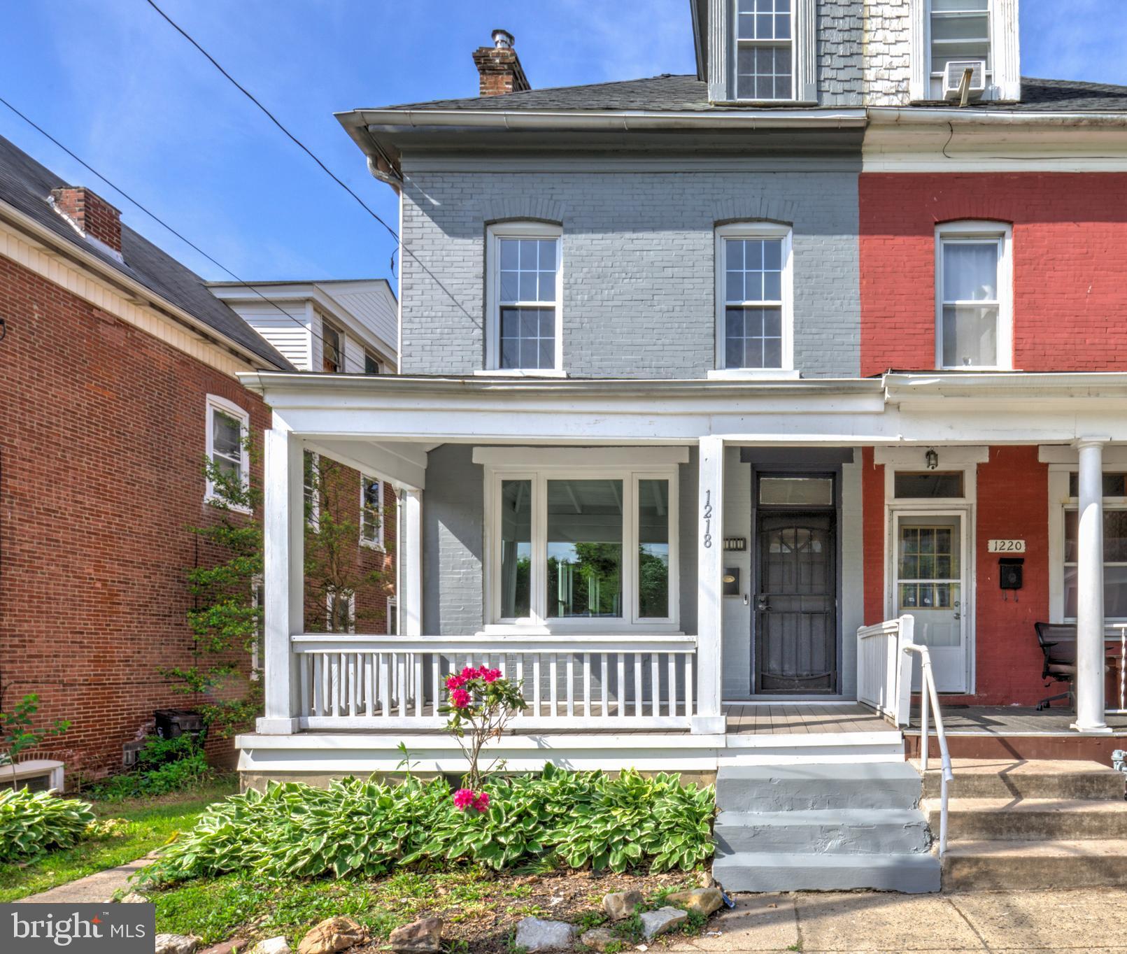 Welcome to 1218 W. Airy Street, a beautifully updated semi-detached twin home that is truly move-in ready. Conveniently located in the heart of Norristown with easy access to major routes and highways, this home offers both comfort and convenience for everyday living and commuting. Step inside to find gorgeous plank flooring, recessed lighting, charming archways, and warm character throughout. The inviting living room features beautiful wood trim surrounding the large windows, creating a cozy and welcoming atmosphere. The living room flows seamlessly into the dining area and updated kitchen, making the layout ideal for both relaxing and entertaining. The kitchen shines with sleek designer-style granite countertops, stylish backsplash, updated cabinetry, and like-new appliances that make cooking a breeze. Just off the kitchen, a back entryway leads to a fenced-in backyard, providing the perfect outdoor space for relaxing, entertaining, or enjoying time outside. Upstairs, the second level includes two bedrooms, one of which is exceptionally spacious and features a walk-in closet. A full shared bathroom with tile flooring and a tub/shower combo serves this level. The third floor adds even more versatility with three additional comfortable bedrooms that can also serve as office space, playrooms, or guest rooms. An unfinished basement offers additional storage space. Additional updates to this home include a brand new roof and  new hot water heater adding peace of mind for years come. With thoughtful updates, charming details, and a clean modern finish throughout, this home is ready for its next owner. Don’t miss your opportunity to make 1218 W. Airy Street your new home—schedule your showing today!