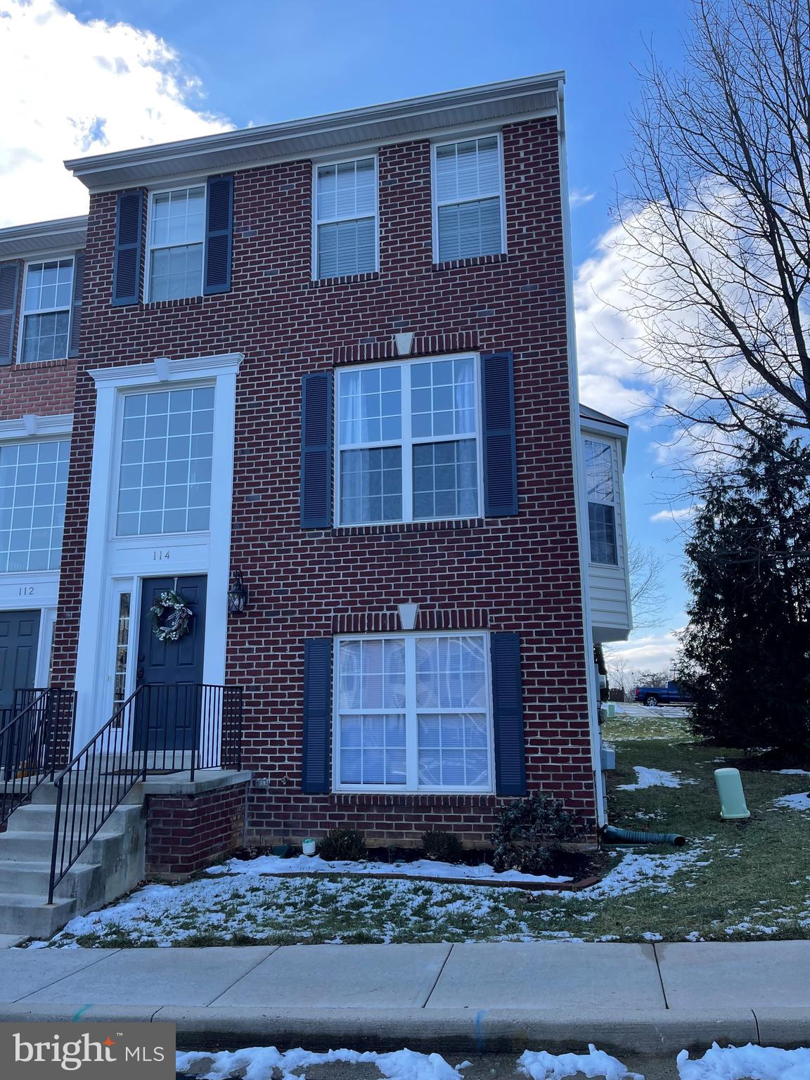 Beautiful townhouse in the desirable Boonsboro area. Lots of upgrades and room to expand the lower level for even more finished space. 4 Bedrooms 2 1/2 baths and a rough in for another full bath. Freshly painted and hardwood floors refinished on the entire main level. Kitchen has new stainless-steel appliances and tons of cabinets with a large island for entertaining. Deck has just been upgraded to Trex and in maintenance free. New roof less than 2 years old. Take a look you will be glad you did.