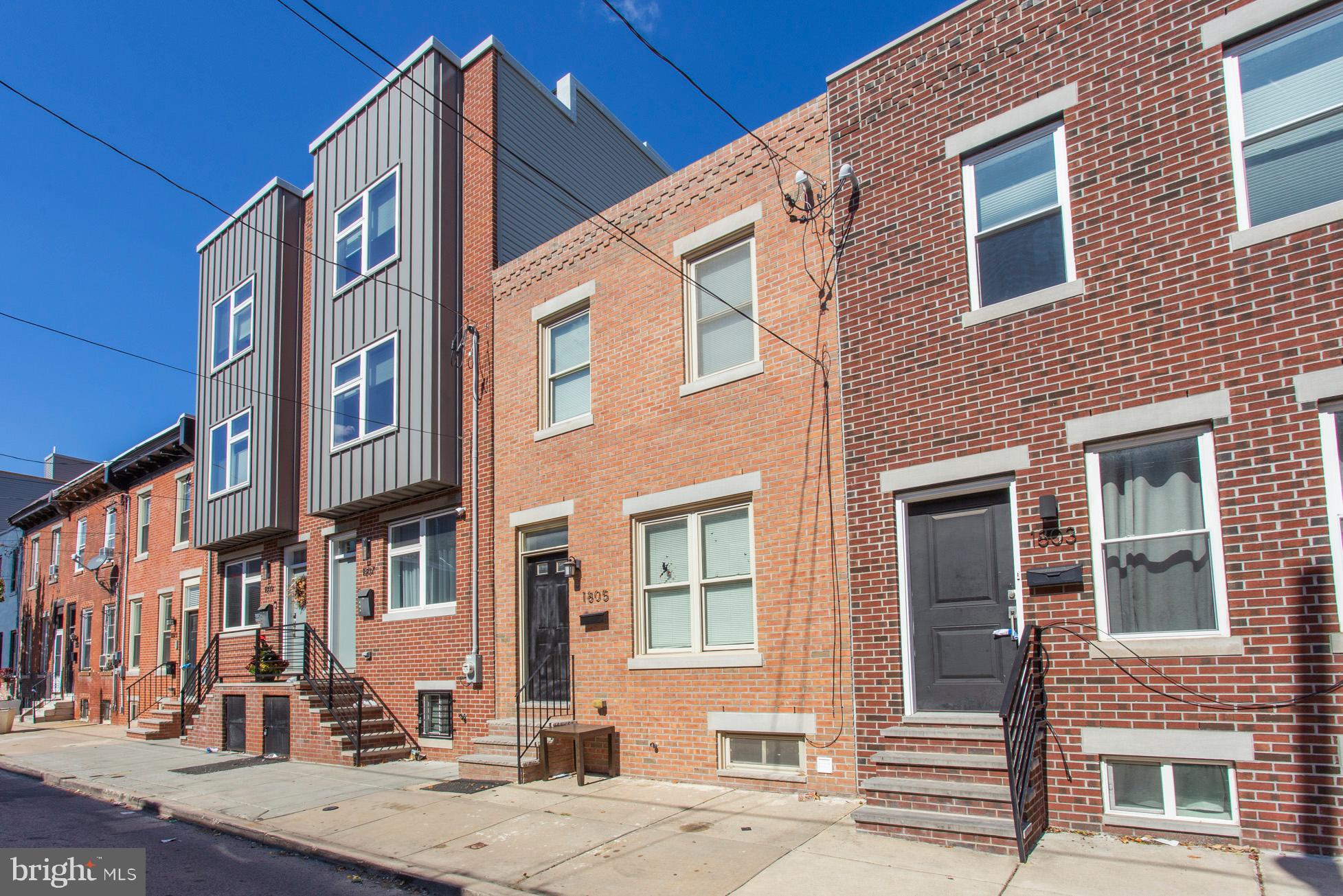 This renovated 3 bedroom home is available for as soon as early to mid-March move in. Exposed brick adds warm character and charm, greeting you as soon as you get home. A large open living area boasts space for a separate dining area. Kitchen features all stainless steel appliances including dishwasher and space-saving built-in microwave, granite countertops, and cherry cabinetry. A large rear patio is ready for plants. Unfinished basement has laundry and ample storage space. Upstairs find three sunlight filled bedrooms with hardwood floors throughout and a modern full bath. Latona Street is just over two blocks south of Washington Ave, for easy walking access to Graduate Hospital, Rittenhouse Square, and Newbold. Hop on the subway for a fast ride from the Broad Street Line subway stop just 4 blocks away! Around the corner from local restaurants and cafes such as American Sardine Bar, Batter and Crumbs vegan bakery, Pharmacy coffee, Chick's, Dock Street Brewery, and more. 1 small pet under 25 lbs considered with one time pet fee at landlord's discretion. Tenants responsible for all utilities based on usage. First month, last month, and one full month's security due at lease signing.