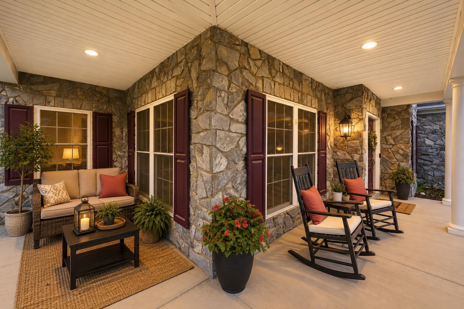 Nestled in the charming and sought-after Raven Pointe neighborhood,
adjacent to farmland yet 7 minutes from Old Town Winchester, this
stunning Colonial home offers a perfect blend of modern comfort and
timeless elegance. This spacious residence boasts 4,714 finished
square feet, providing ample room for both relaxation and
entertainment. Front porch entrance greets guests with a formal dining
room, private office, and open design staircases to huge downstairs
family room and upstairs bedrooms. The attached 2-car garage entrance
leads to a beautiful, tiled mud room with a cubby for each family
member. Both entries lead to the heart of the home, highlighted by a
cozy fireplace and massive open kitchen. The kitchen is the true
showstopper with an oversized italian stove, upgraded appliances, and
the most incredible kitchen island you have ever seen, measuring in at over 10 ft long and 5ft wide. A huge
main-level master bedroom featuring his and hers temperature-control
showerheads and his and hers closets is tucked off the main floor
living space. The fully-finished basement with an additional bedroom
and full bath, an additional fireplace, and a built-in wet bar adds an
extra layer of versatility, perfect for a home theater, playroom, or
personal gym. Two of the four upstairs bedrooms include walk-in
closets and one is a second Master. The open-concept layout seamlessly
connects the living spaces, making it easy to entertain guests.
Outside, covered porches offer an extension to your entertaining.
Located in a vibrant community, this home is just moments away from
local amenities, parks, and recreational opportunities. Experience the
joy of living in a space that truly feels like home, where every detail
has been thoughtfully designed for comfort and convenience. Don’t miss
the chance to make this beautiful property your home!
