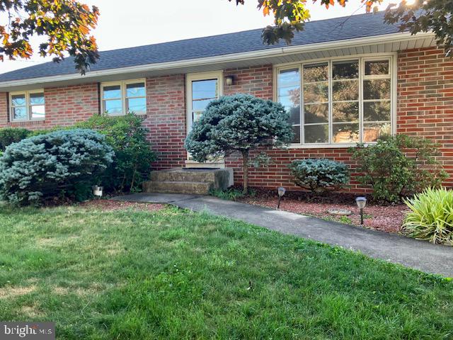 Wonderful Brick Rancher with Original Hardwood Floors. Three Bedrooms and 1. 5 Baths. Beautiful Cherry Kitchen with Double Oven, Jen-Air Cooktop, Ref, Dishwasher and Disposal. Vaulted Ceiling in Breakfast Nook with Bar and Built in desk. Central Air Conditioning. Full Basement with Tool Bench and Craft Station. Washer/Dryer with Laundry Tub and Wet sink. 1 Car Attached Garage with Opener. Fully Fenced Yard with   Apple Trees and Shed. Oversized Six Plus Car Detached Garage with Openers. Close to Major Routes, Bus Service, Schools and Shopping.