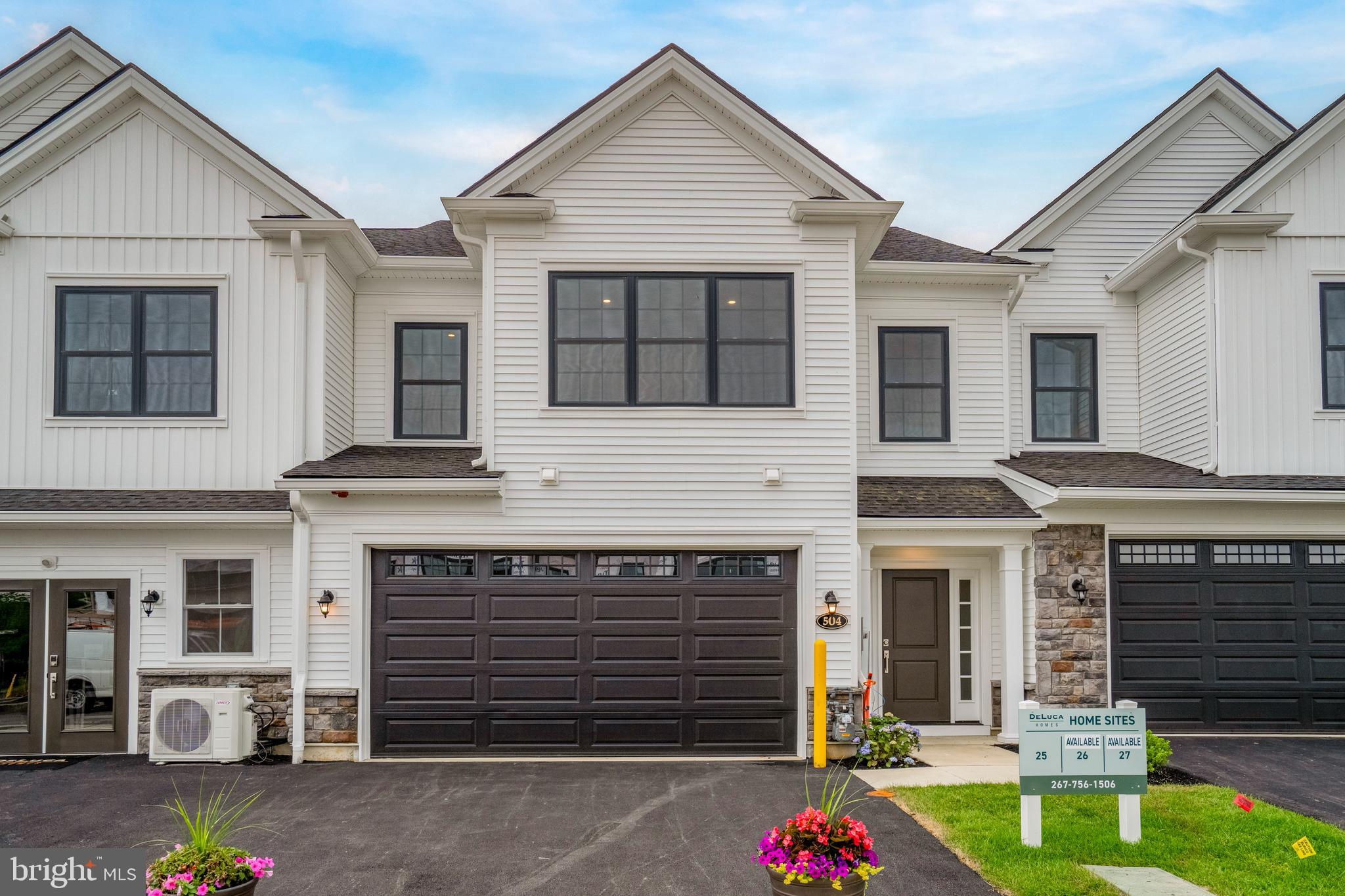 Only 5 left in phase 2 before the best new construction community in warrington is gone!

WELCOME to BARCLAY HILL - DeLuca Homes newest 55+ Community.  Model Homes tours are available every day. Also quick delivery homes are available today! Brookhaven Model. Base pricing and this amazing unit gives the future owners the ability to customize all your finishes in your home.

Welcome to your new luxury residence, where elegance and modern finishes combine to create the perfect living experience. This stunning home boasts a host of premium features designed for comfort, style, and convenience. Step into the grand family room with its soaring cathedral ceiling, creating an airy, spacious ambiance perfect for both relaxing and entertaining. The primary bedroom is a tranquil retreat featuring a sophisticated tray ceiling, providing an added touch of luxury.  The gourmet kitchen is a chef’s dream, equipped with high-end KitchenAid appliances, Century cabinetry, and under-cabinet lighting. The enlarged kitchen island offers ample space for meal prep and casual dining, while the beautiful ceramic tile backsplash and quartz countertops throughout the kitchen and bathrooms enhance the home’s elegant aesthetic. Your culinary endeavors are supported by a convenient gas grill line, ensuring your outdoor cooking experiences are just as delightful as those indoors. The oak stairs with painted risers lead you to the upper level, where upgraded carpet in all bedrooms ensures comfort underfoot. Recessed lighting throughout the home provides a sleek, modern look, and pre-wiring for ceiling fans in all bedrooms and the family room offers year-round comfort. Hardwood floors flow seamlessly through the main living areas, with ceramic tile in the laundry room for durability and ease of maintenance. The bathrooms are upgraded with ceramic tile, upgraded faucets, and quartz countertops. The primary bathroom features a frameless shower door for a spa-like experience. Additional features include a garage door opener with a keypad for easy access, and ceramic tile in the laundry room, making everyday chores a breeze. This exquisite home combines style, functionality, and luxury in every detail. Don't miss the opportunity to make it yours and experience the pinnacle of modern living. Schedule a viewing today and discover all the exceptional features this property has to offer.