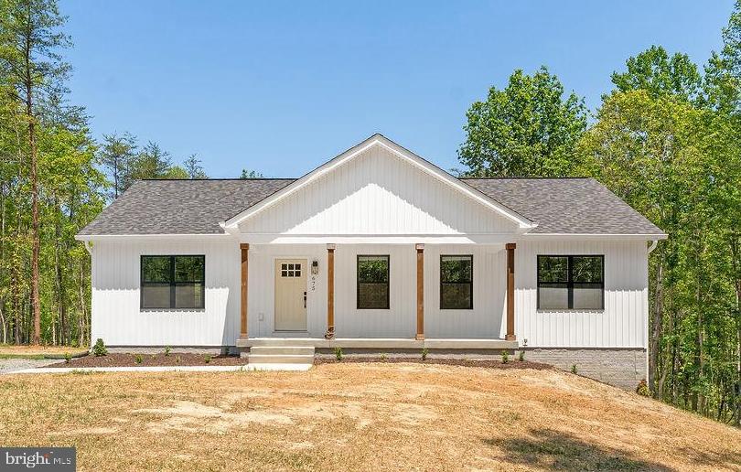 Completed New construction - The Boxwood from Ironwood Homes on 1.93 acres. Simple, yet elegant, this modern reinterpretation of country chic is the perfect home in which a young family can grow. The Boxwood’s open floor plan creates a bright and airy atmosphere. Each home is expertly fashioned with a luxury primary bathroom, farmhouse sink, exposed natural beams, and much more to give it a uniquely custom feel. Gorgeous 5 bedroom 3 full bath ranch home! Granite countertops and stainless steel appliances in the kitchen. There are tons of upgrades throughout the home- free-standing tub, hardwood floors, custom-look light fixtures, and gorgeous tiles! A completely finished basement provides another bedroom, a full bath, and a large recreation area! You don't want to miss this opportunity!