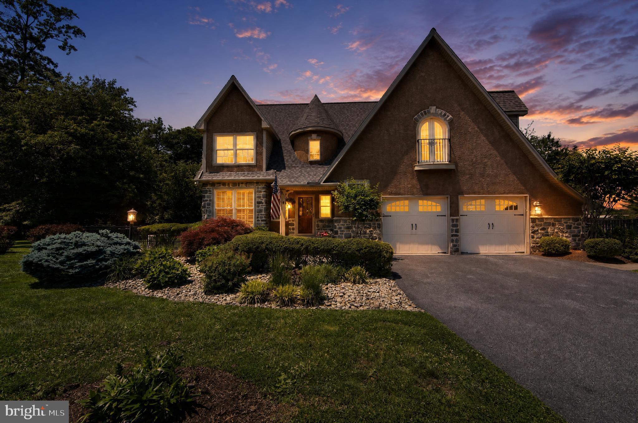 PRICE REDUCED OVER $100,000!!!  MEDIA’S HIDDEN GEM…A REFRESHING APPROACH TO AN OVER 55 COMMUNITY!  
Kenmore Woods is a secluded enclave of only 10 Homes on a quiet, private cul du sac.  It  is not just built on ease of living but also comfort, convenience, charm and character. 
This impeccably maintained, extensively upgraded home features an ELEVATOR which  accesses all three levels.
The main level is perfectly suited for everyday living and entertaining, with abundant natural light, 9 ft ceilings, hardwood floors and custom plantation shutters. It features a formal dining room, spacious family room with gas fireplace, a gourmet kitchen with generous workspace and casual dining area, all season sunroom and powder room.  The over sized two-car garage has been enhanced with custom flooring, extensive storage and a dog wash room.
Outside this exceptional corner lot features a fully fenced backyard (a feature many adult communities don’t allow), a hardscape patio, attached tool shed and wooded backdrop.
Upstairs, the primary suite includes a sitting area, custom “Closets by Design” walk-in closet (as are all the closets in this home) and a tray ceiling.  The beautifully appointed spa-inspired bath features a six-foot soaking tub, tiled walk-in shower and dual vanity. Two additional bedrooms each offer private ensuite baths. One is currently configured as a home office with a beverage station and Juliet balcony.  Hardwood flooring extends throughout the second level. A conveniently located laundry room completes this floor.
The finished lower level offers a second family room, fourth ensuite bedroom, or exercise room, multiple storage rooms, and access to the side yard.
Recent upgrades include a new roof, driveway, flagstone front patio, whole house attic fan, two new heat pump HVAC systems, a dedicated sunroom mini-split and a 24KW Generac generator capable of powering both the home and elevator. ADA-compliant features and a residential fire sprinkler system provide added accessibility and peace of mind.
Ideally located just minutes from the charming shops and restaurants in downtown Media, Philadelphia International Airport, Center City, the Main Line; Nearby attractions include Springton Reservoir, Rose Tree Park, Ridley Creek State Park, premier shopping destinations and some of the area's most highly regarded medical centers.  Move right in and begin everything this exceptional home has to offer!