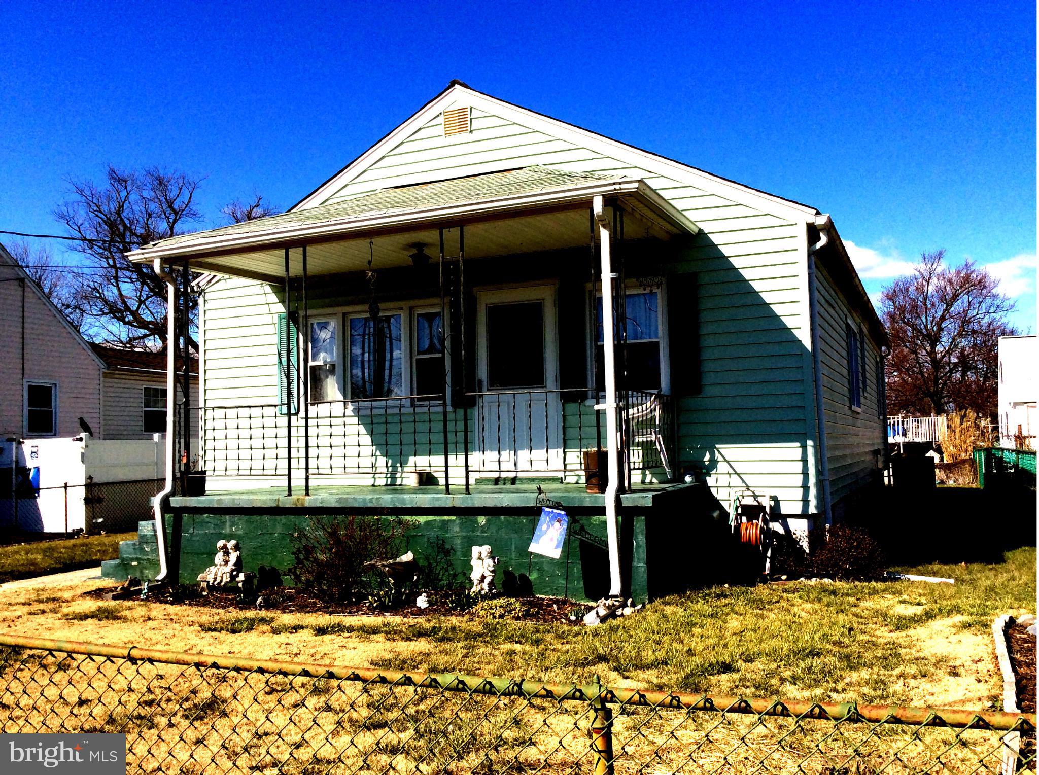 WOW!! OWN for LESS than Rent in this Rancher on Quiet dead-end street. Lovingly Maintained & Updated through the years by Original Owner, this home features 3 Large-Sized Bedrooms & Lots of Closet Space! Hardwood Flooring is under most of the carpet. Basement is partially finished w an outside entrance to fully fenced yard. Convenient location to Balt/BWI & NO HOA! Home Warranty,too! Just Unpack!!