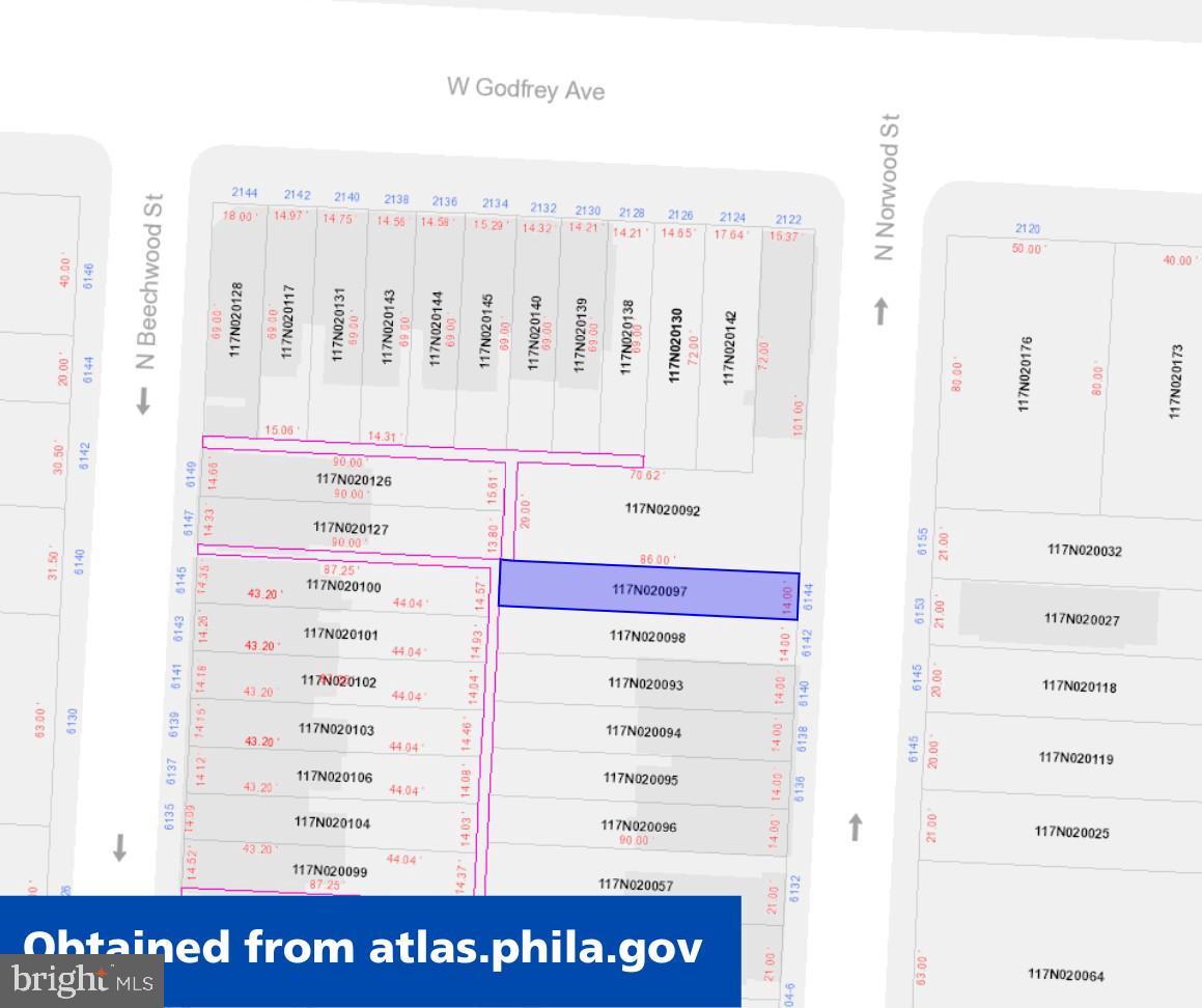 Serious buyers only.

Here is your opportunity to invest in a 1260 square foot vacant lot situated in East Germantown! This RSA5 lot presents a canvas of potential, perfect for building your vision. 

Please reference the Philadelphia Zoning Code Quick Guide to get started with zoning questions - https://www.phila.gov/documents/zoning-code-information-manual-quick-guide/
<br><br>
Whether you're an investor seeking to capitalize on the potential of this well-located lot or a homeowner envisioning your ideal property from the ground up, this vacant lot is your canvas.

This is your chance to own a piece of East Germantown and turn your vision into reality. Act now and seize this opportunity!

**Seller will consider written offers with clear and comprehensive terms along with proof of funds**