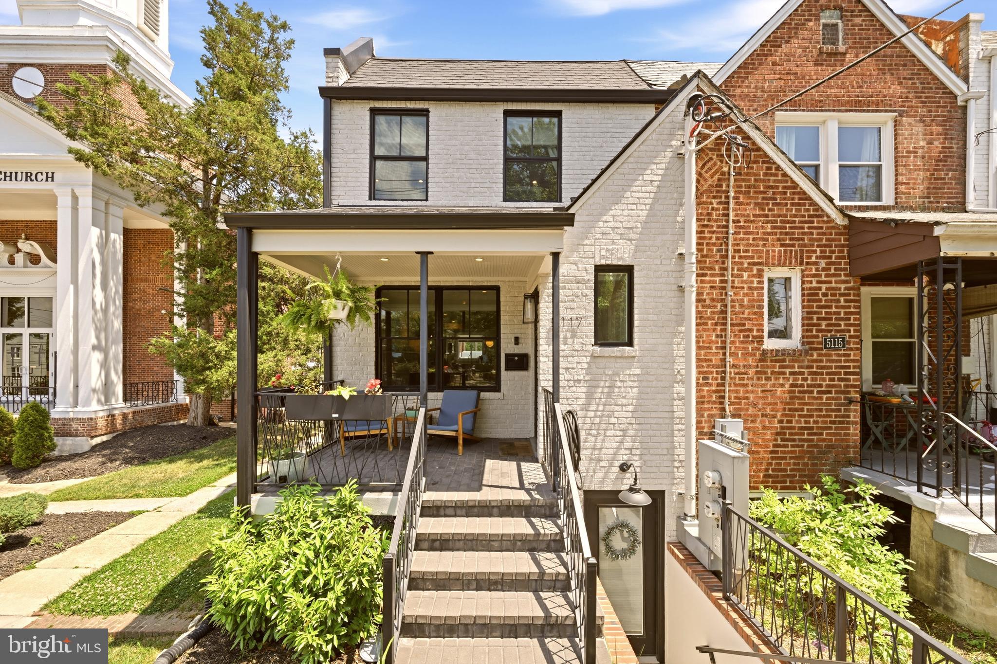 Welcome to 5117 4th St NW, an exceptional newly constructed contemporary residence where elevated design, luxury finishes, and thoughtful craftsmanship come together in one of Petworth’s most desirable street locations. Perfectly positioned directly across from a charming neighborhood triangle park, this stunning home offers a rare sense of privacy and tranquility while remaining moments from the energy of city living.

Designed and custom built from foundation to roof this captivating residence features four spacious bedrooms, three full bathrooms, and an elegant powder room on the main level. Wide-plank 7-inch white oak flooring flows beautifully throughout the home, creating a warm and sophisticated atmosphere.

The gourmet chef’s kitchen serves as the heart of the home, featuring premium KitchenAid black stainless appliances, sleek quartz countertops, custom soft-close cabinetry, and a seamless open-concept layout ideal for both entertaining and everyday living. The living room is anchored by a striking ventless gas fireplace, adding warmth and modern elegance to the sun-filled main level.

Upstairs, you’ll find three generously sized bedrooms, including a luxurious primary suite designed as a private retreat. Spa-inspired European-style bathrooms showcase imported Italian tile, refined finishes, and contemporary design throughout. Two additional spacious bedrooms and a beautifully appointed full bathroom complete the upper level.

Built with quality and efficiency in mind, the home also features Pella windows throughout, high-efficiency HVAC systems, and exceptional attention to detail at every turn.

The fully finished lower level with private front and rear entrances includes a separately metered one-bedroom in-law suite with its own dedicated HVAC system and separate washer and dryer, offering incredible flexibility for guests, extended family, or potential rental income opportunities.

Enjoy outdoor living with a spacious rear deck directly off the kitchen and the convenience of private off-street parking with an automatic roll-up garage door.

Conveniently located approximately one mile from Fort Totten station and just over a mile from Georgia Ave–Petworth station, this prime location also places you moments from everyday conveniences and some of Petworth’s favorite neighborhood destinations, including Crown Bakery, Backyard Smokehouse, Sandovan Restaurant & Lounge, Buna Coffeehouse, La Coop Coffee, Andrene’s Caribbean & Soul Food, ANXO Cidery & Tasting Room, and Timber Pizza.

A truly one-of-a-kind offering that perfectly combines modern luxury, timeless design, privacy, and an unbeatable Petworth location.