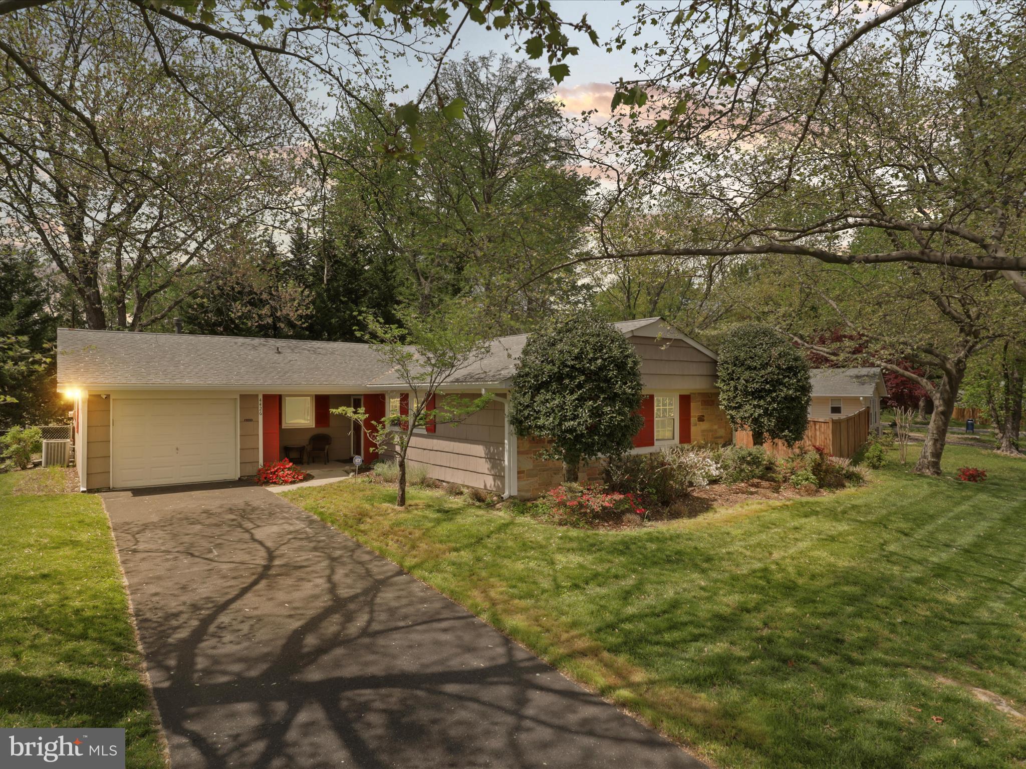 MOVE-IN READY!!   Major renovations in 2024 including kitchen, flooring, windows, paint and more.  Updated rear patio has a custom awning for hot days and inclement weather.  Lovely, landscaped, fenced back yard with storage shed right off the eat-in kitchen.  This home is a must see!
