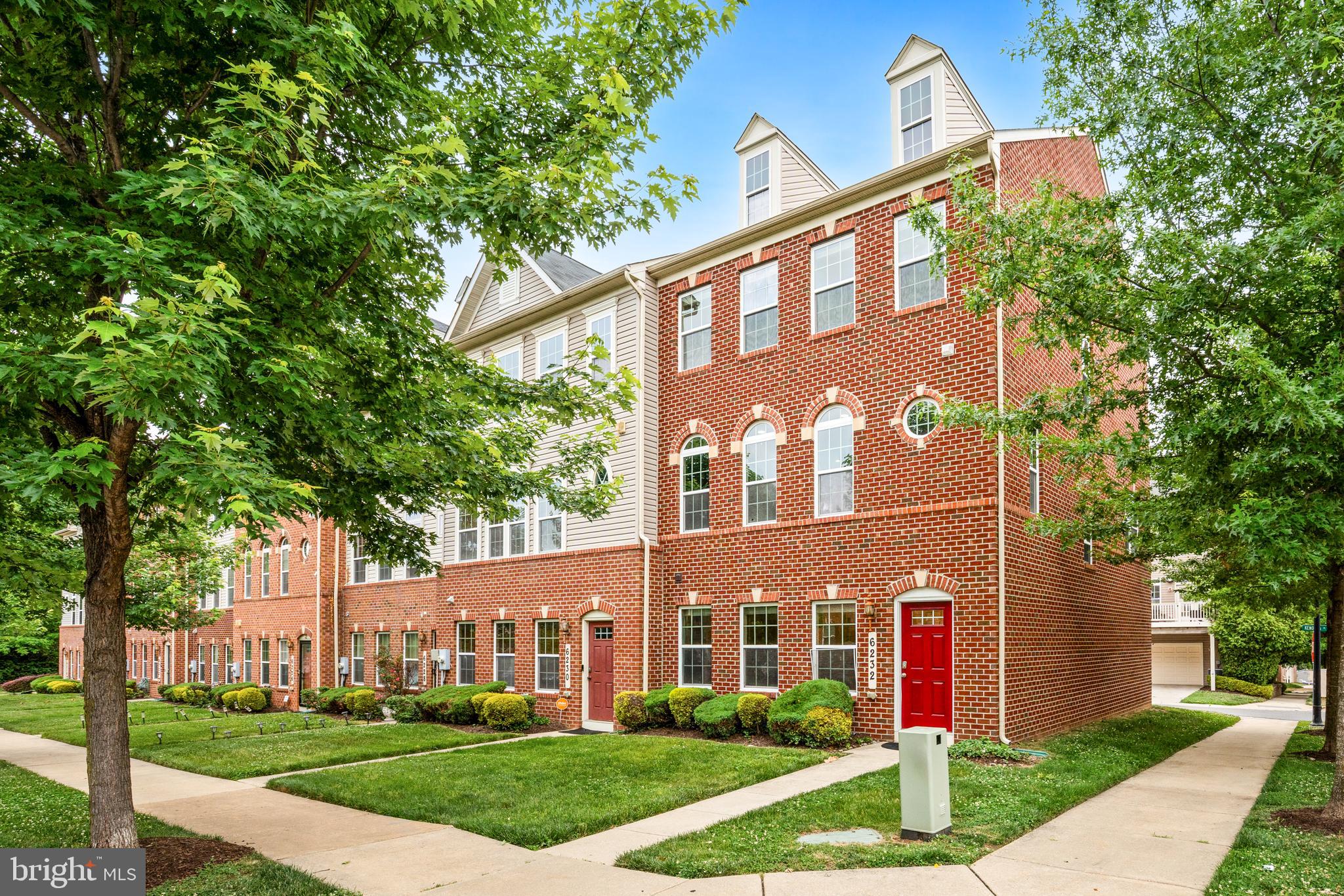Spectacular top-to-bottom renovation and completely move-in ready, this elegant brick-front end-unit townhome offers stylish updates and exceptional living space throughout. The entry level features a private office with easy access to the attached 2 car garage—perfect for working from home or flexible living. The main level boasts spacious living and dining areas, a convenient powder room, and a stunning fully updated kitchen with bright white cabinetry, stainless steel appliances, stylish fixtures, and French doors leading to an inviting deck ideal for entertaining or relaxing outdoors. Upstairs, the spacious primary suite includes a walk-in closet and a beautifully renovated modern ensuite bath. Two additional bedrooms and an updated full bathroom complete the upper level. Welcome home!