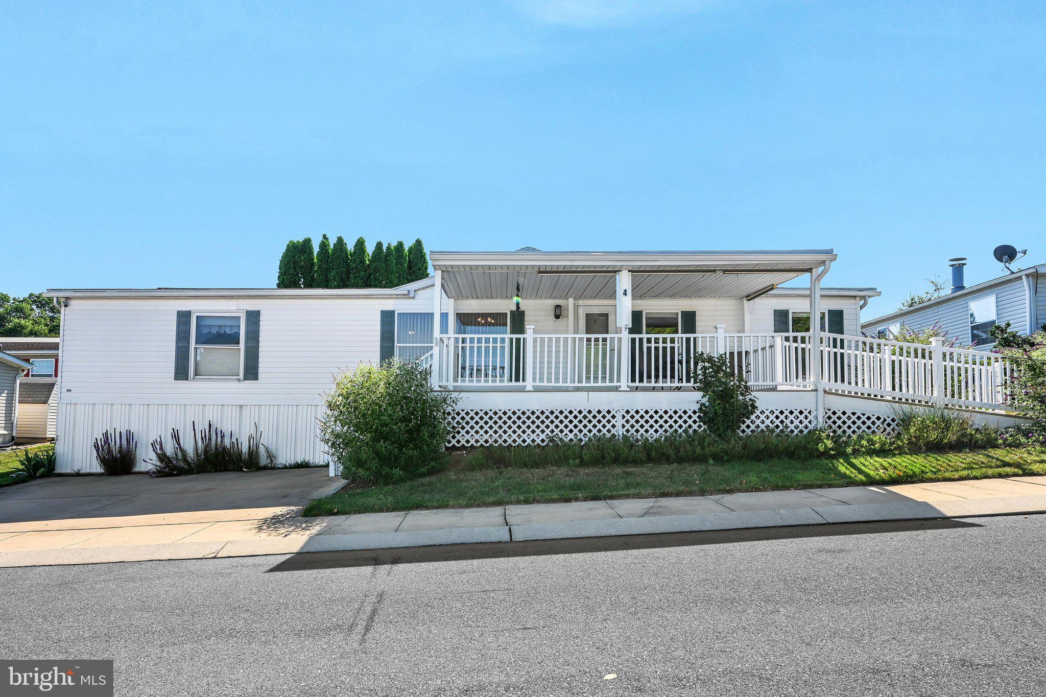 🚨Get ready to fall in love with 4 Margaret Avenue! 🏡 Nestled in the desirable 55+ community of Sycamore Park in South Lebanon Township, this beautifully maintained home offers 1,568 square feet of comfortable one-floor living.  

✨ The open-concept floor plan seamlessly connects the living room, dining area, and kitchen, creating a bright and inviting space that's perfect for everyday living and entertaining. The spacious owner's suite serves as a private retreat, complete with an ensuite bathroom featuring a walk-in shower and a generous walk-in closet. 🛏️ Two additional generously sized bedrooms and a full bathroom with a tub/shower combination provide plenty of space for guests or hobbies.  

The kitchen comes fully equipped with all appliances included, making your move even easier.   Step outside to relax on the backyard deck or enjoy your morning coffee from the covered front porch.  Off-street parking accommodates two vehicles.  

✅The monthly lot rent includes lawn care and trash/recycling services, allowing you to spend more time enjoying the low-maintenance lifestyle this welcoming community has to offer.