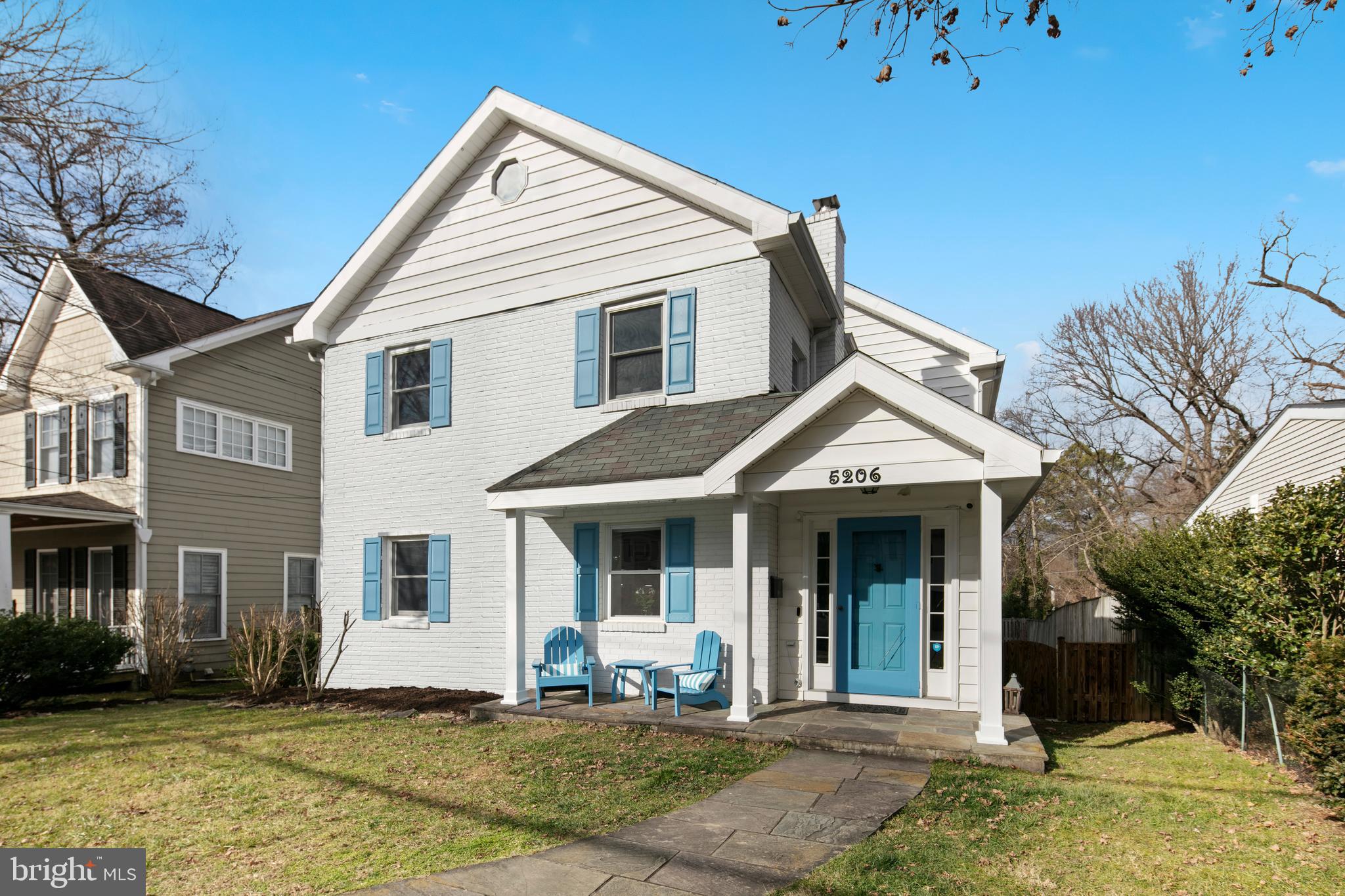 OFFERS DUE BY NOON ON TUESDAY FEB. 6th.  
COMPLETELY renovated spacious 5 Bedroom,3.5 bath home on a quiet cul de sac with a fully fenced yard.  Separate Dining Rm & Large Family Room walk out to  a screened porch and deck.  Everyone first says "So much bigger than it looks!"Because this property abuts the Little Falls Swim & Tennis Club, Buyers of this home are granted immediate guest access  for a fee. Walk out lower level with  full bath,  high ceilinged gym, tv room and extra storage.  This location in the Green Acres Neighborhood offers walkability to Westbrook Elementary, shopping and public transportation.   Ring Doorbell and cameras on property. PreInspections preferred.