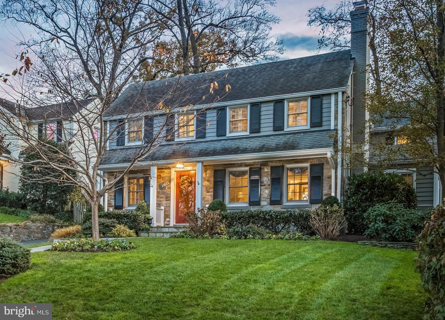 *** Private showings by appointment with Carl Becker*** Premier Properties is proud to present this impeccable Woodacres colonial with open floor plan and top of the line finishes. Expanded and renovated in 2014 to offer over 3,400sf - professionally organized with closet systems throughout. The main level is gorgeously detailed and well thought out with extensive built-ins, two home offices, and an exceptional mudroom. Upstairs you'll find four generously sized bedrooms and three full baths plus laundry room. The large professionally landscaped rear yard with fence, shed and slate patio is perfect for endless outdoor activity. Driveway offers off street parking for four vehicles. Just steps to nearby park, elementary school, Capital Crescent Trail, Whole Foods, Westbard shopping, and Sangamore shops. See floor plan renderings in photo tour.