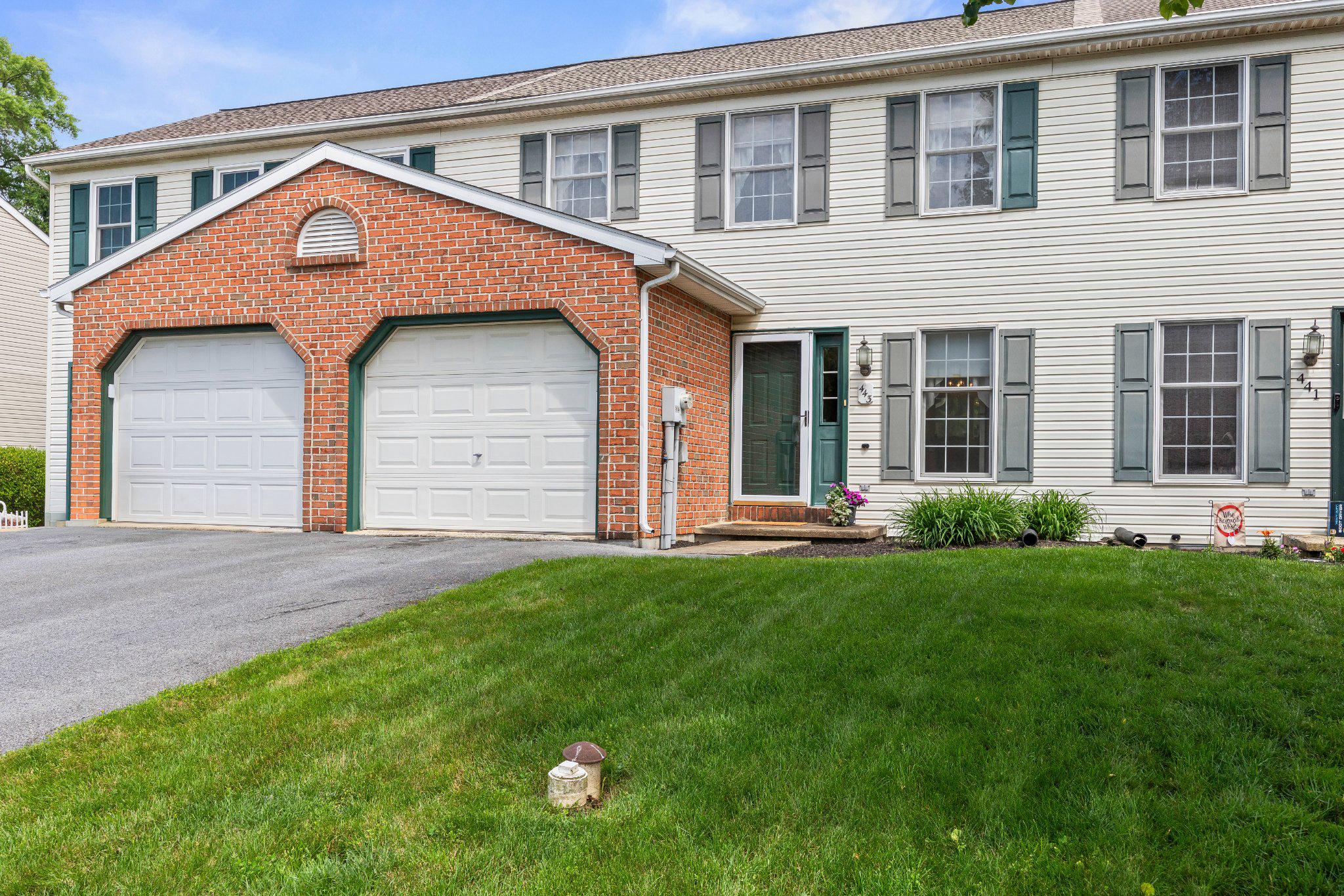 This townhome is truly a standout example of pride of ownership, located in the popular Crosswinds community, offering the perfect blend of comfort, convenience, and low-maintenance living. Nestled just minutes from downtown Lititz, you’ll enjoy easy access to shopping, schools, restaurants, major highways, and all the charm the area has to offer. This thoughtfully designed home features three bedrooms and one and a half bathrooms. The entry level includes a one car garage with direct access to the main  level, including a spacious kitchen, which boasts new stainless steel appliances, a breakfast island and plenty of cabinetry. The kitchen opens directly to the spacious dining and living areas. A convenient main floor laundry center and a powder room complete this level. New glass patio doors off the dining area lead to the new low maintenance ground floor deck. Upstairs, three bedrooms await, they share a full bathroom with a large vanity and a combination tub and shower. Close to $30k in recent replacements including roof, AC, furnace, hot water heater, deck, full glass front storm door,  back glass sliding door, (Both doors are upgraded Energy Star insulated)  also all new appliances refrigerator, dishwasher, clothing washer and dryer. Enjoy this turnkey residence offering effortless move in living, located at a sought after location just minutes from everything Lititz has to offer!