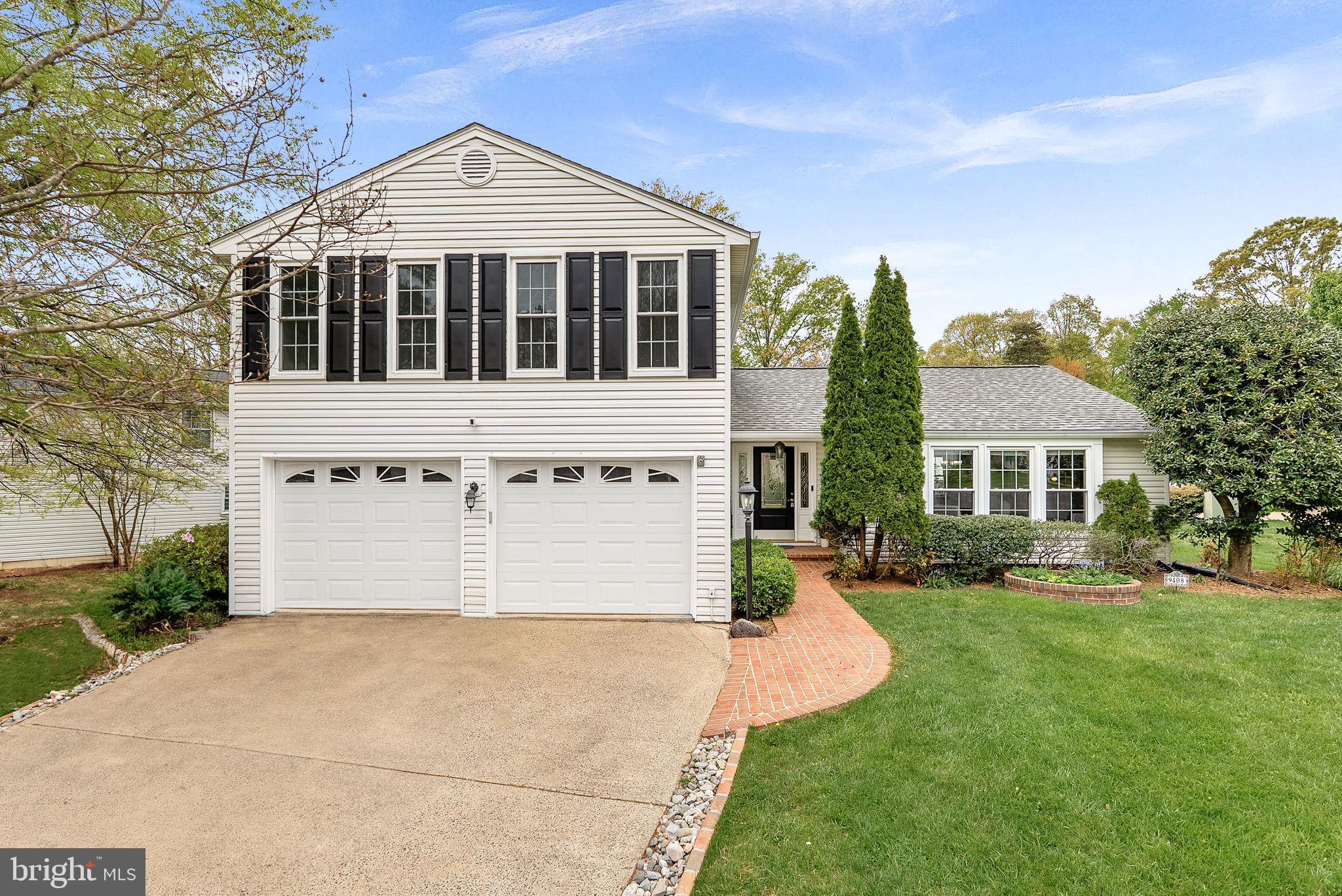 Welcome to this beautifully updated split-level home in the highly sought-after neighborhood of Longwood Knolls. Perfectly situated on a quiet street, this residence blends classic charm with modern upgrades, offering spacious, comfortable living with thoughtful touches throughout.
Upon entering, you're greeted by fresh paint, refinished hardwood floors and brand-new carpeting creating a warm and inviting atmosphere. In 2025, the bathrooms were refreshed with stylish, contemporary finishes—featuring new flooring, updated vanities, and sleek fixtures that add a luxurious touch to daily living.
The kitchen boasts brand-new quartz countertops, a tile backsplash and features stainless steel appliances that elevate both form and function. Step outside to your fenced rear yard enjoy the composite deck and patio—perfect for outdoor gatherings, morning coffee, or winding down in the evening. The exterior spaces are ideal for enjoying the seasons with low-maintenance appeal.
Upstairs, you'll find generously sized bedrooms throughout, including a spacious primary suite with rich hardwood flooring and ample closet space. The split-level design offers excellent flow and flexibility, making it easy to create distinct spaces for relaxation, work, or play.
Major systems have been updated for peace of mind, with a new roof and HVAC system installed in 2018, and new windows added in 2016. Lower level has a large storage room and finished flex space that would be ideal for an office, second recreation room or hang out space. The two-car garage offers additional storage and convenience.
Located in a commuter-friendly area with quick access to Washington, D.C., the Pentagon, and major routes, this home offers the perfect blend of suburban serenity and city convenience.