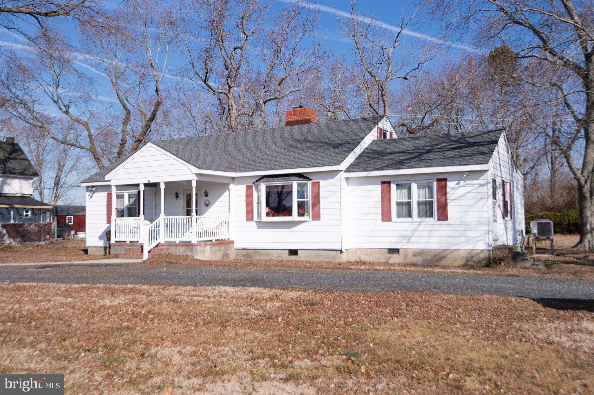 Church Creek - located just a short drive from Cambridge,  this home offers all the advantages of country living.  New roof, new well, new HVAC - all the expensive project are done!  Stick built home loved by one family.  You will enjoy the cozy living room with the fireplace and warmth of the gas logs.  Large primary bedroom with bath.  Two additional bedrooms and bath.  Additional room can be a den/office or family room.  Large eat in kitchen. Separate laundry room. New roof, new HVAC and a new well will be installed prior to settlement.  
South Dorchester K-8 school district (rare find!)