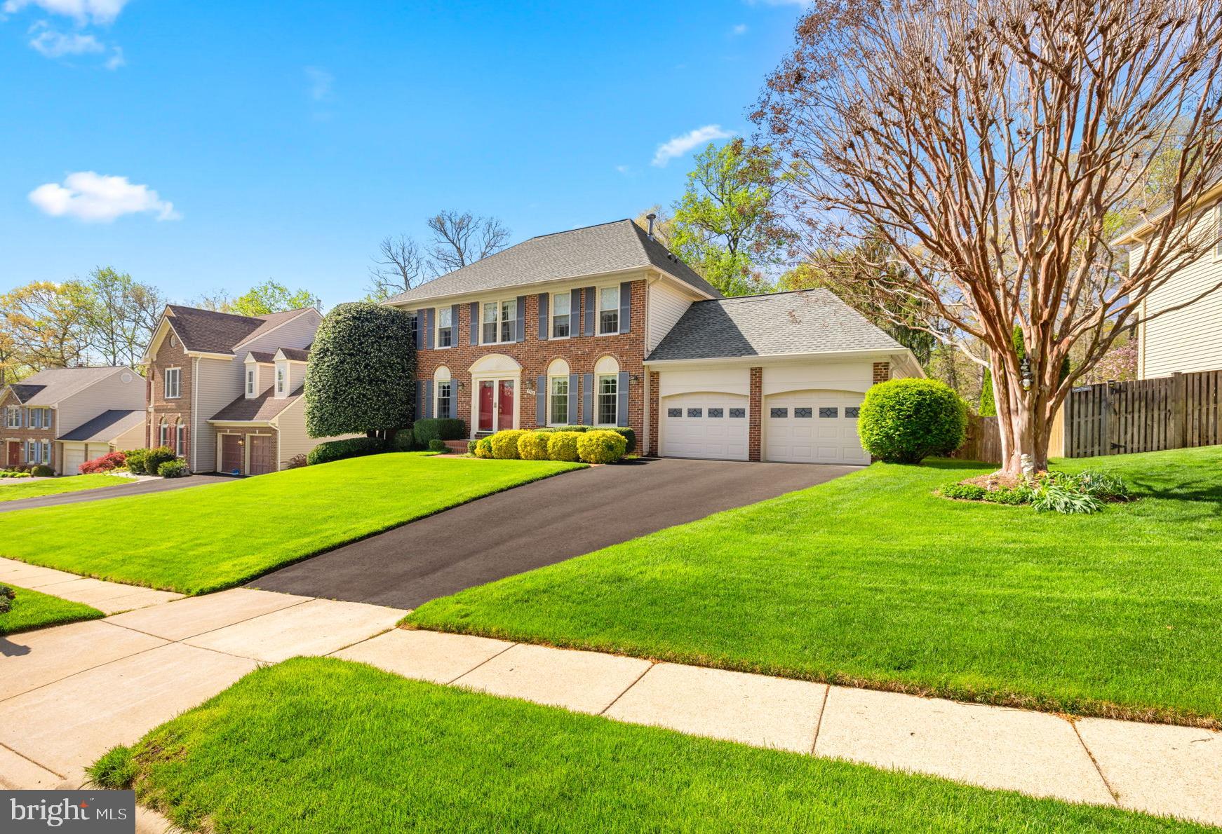 Welcome to this elegant colonial home nestled on a spectacular oversized lot in the highly sought-after South Run Forest community. Backing to peaceful common area, this property offers privacy, space, and stunning outdoor living. The beautifully manicured lawn, maintained by a full sprinkler system, sets the tone as you step into a backyard oasis complete with a private fenced yard and an impressive two-level composite deck—perfect for entertaining or relaxing in style.

Inside, the updated eat-in kitchen is a chef’s dream, featuring soft-close cabinetry, double ovens, recessed lighting, a spacious pantry, and a built-in desk area ideal for organizing your day. Whether you're hosting or meal prepping, this kitchen blends functionality with style.

The unfinished walkout basement provides endless potential—create a custom home theater, gym, additional living space, or whatever suits your lifestyle.

Additional noteworthy features include; new GAF Timberline Ultra HD roof shingles with zinc strips plus 2 new skylights 2016, new 6 inch gutters 2016, new ProVia Legacy 20-gauge steel front door and storm door 2016, quality Paradigm windows, new washer and dryer 2023, new ProLine commercial water heater 2023, new Trane furnace 2023 with built-in humidifier and dehumidifier plus UV lights. 
Located just a short walk from Lake Mercer, South Run Forest also offers scenic trails leading to South Run Recreation Center and Burke Lake Park. Enjoy easy access to outdoor activities, fitness facilities, and nature—all within your neighborhood.

This is more than a home—it's a lifestyle of comfort, convenience, and possibility.