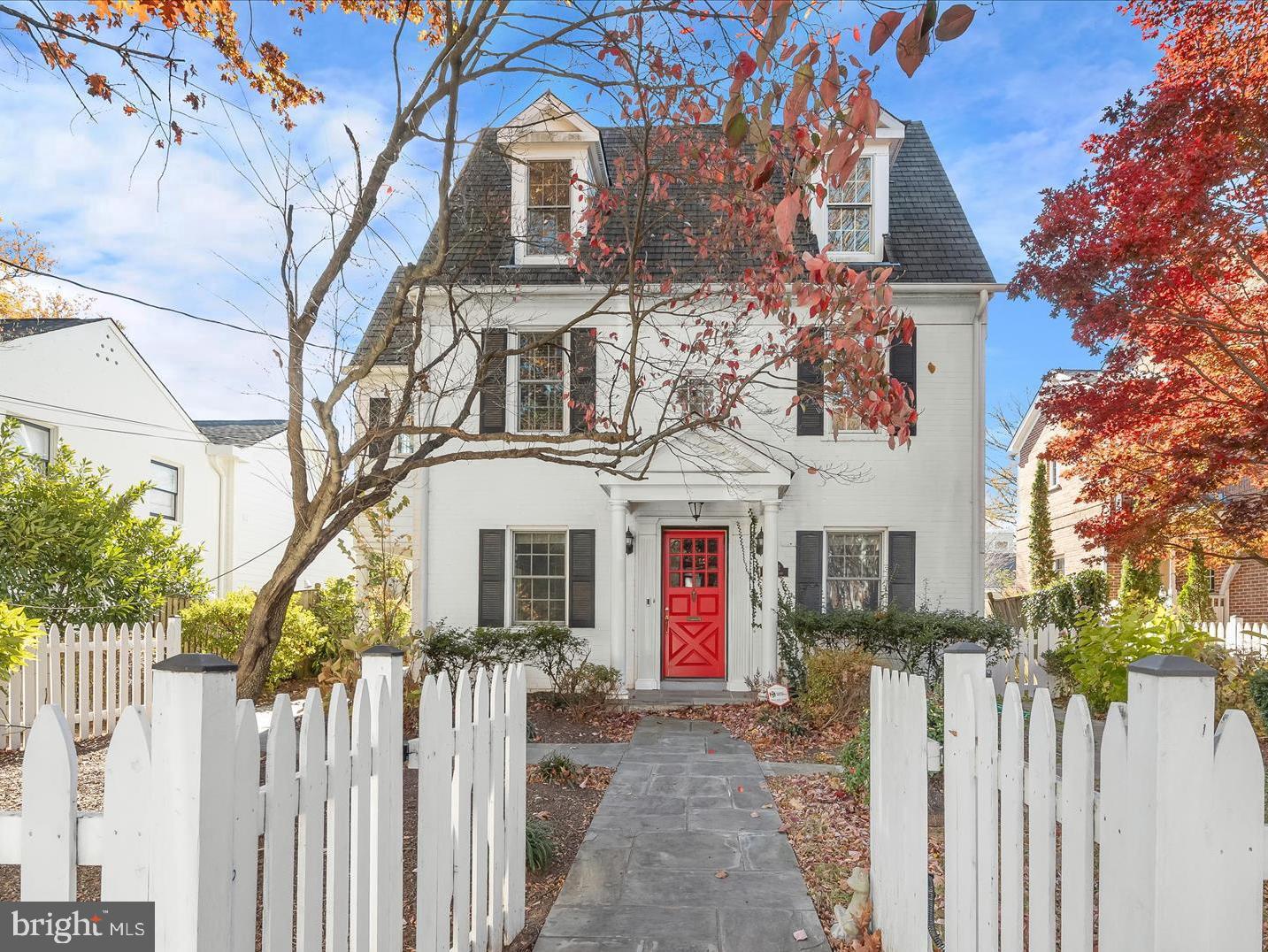 NO SHOWINGS UNTIL 1/30 FRIDAY.  

ACCESS, LIFESTYLE & TRANQUILITY IN BRADLEY VILLAGE
Ideally located just one block from downtown Bethesda, this recently renovated Colonial offers the rare blend of walkable/strollable convenience, neighborhood charm, and private outdoor living. Set in sought-after Bradley Village, the home places dining, shopping, Metro access, parks, and cultural destinations moments away, while still feeling tucked into a quiet residential setting.  Inside, the home features hardwood floors throughout, generous built-ins, and thoughtfully designed living spaces. The Living Room includes custom built-ins and flexibility for home office use, while the Dining Room showcases a classic corner cabinet and French doors. A secondary side entrance opens to a well-appointed mudroom with beadboard wainscoting, built-in cubbies, drop station, classic hex tile flooring, and adjacent powder room.
The upgraded kitchen is designed for serious cooking and entertaining with white cabinetry, subway tile backsplash, paneled Sub-Zero refrigerator, two dishwashers, two sinks, filtered water dispenser, appliance garage, pull-out storage, and a professional black gas AGA range with dual ovens. A contrasting black island with quartz top and prep sink anchors the space, while a breakfast bar and pass-through support the gracious open plan design. The adjacent Family Room features a central gas fireplace, media built-ins, planning desk, wall speakers, and plantation shutters on two sets of French doors opening to an expansive stone patio—ideal for indoor/outdoor entertaining.
Upstairs offers four bedrooms, including a spacious primary suite, plus an upper-level laundry room. A recently finished loft with a vaulted-ceiling adds exceptional flexibility with a 22x15 recreation or study space and a private en-suite bedroom and bath, perfect for guests, au-pair, in-laws, or a private retreat.  The unfinished lower level includes a full bath and provides abundant storage or future expansion potential.
Exterior features include low-maintenance cement siding, slate front and side walkways, covered slate entry portico with columns, picket fencing with gated access, stone retaining walls with defined parking, fenced rear yard, and a beautifully designed rear stone patio with garden walls and stone BBQ enclosure.  Unmatched accessibility with walkability to Bethesda Row, Metro (Red Line approx. ½ mile), grocery stores, trails, parks, theaters, and top-rated public and private schools offer a rare mix and lifestyle. Come home and enjoy convenience and tranquility every day.