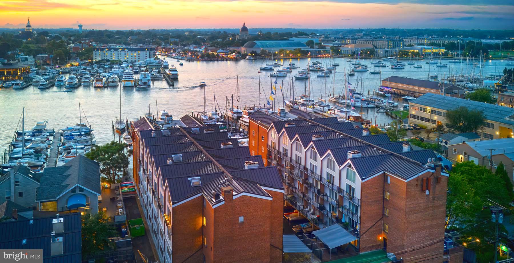 Perched on the top floor of The Tecumseh, Maryland’s first condominium building, this two-level loft offers beautiful water views and an exceptional Eastport lifestyle. W401 overlooks Spa Creek with views of Ego Alley, the community marina, and Severn Avenue. This 1-bedroom, 1-bath residence features an open-concept main level with living and dining areas, a well-equipped kitchen, mechanical room, and storage closet. The loft-style upper level showcases exposed beams, soaring ceilings, abundant natural light, and a spacious bedroom with two closets and a full bath. Recent updates include fresh paint, new carpet and bathroom flooring (2024), refrigerator (2022), HVAC (2018), and dishwasher (2017).  A rare bonus: boat slip entitlement in the private marina. Community amenities include gated parking, waterfront pool and deck, private marina, kayak and bike storage, secure entry with elevator, on-site management, and laundry on each upper floor. Located in the heart of Eastport, just steps to restaurants, shops, and downtown Annapolis by foot, bike, or water taxi.  This is your opportunity to own in one of Eastport’s most sought-after waterfront communities - schedule a showing today. 

(The Tecumseh Condominium has a 15-day first right of refusal.)